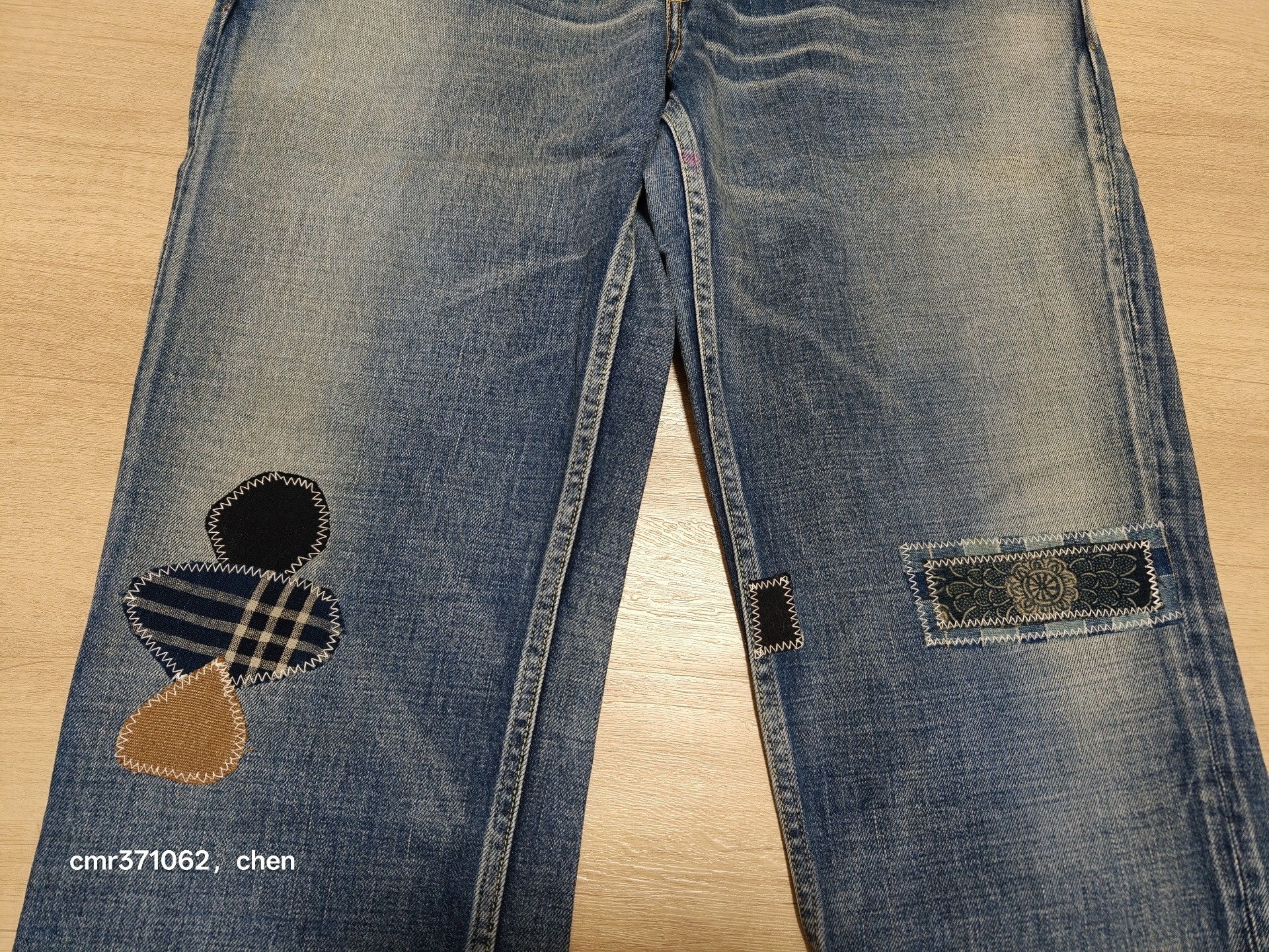 Visvim 19ss Spot D7 Denim Jeans — front