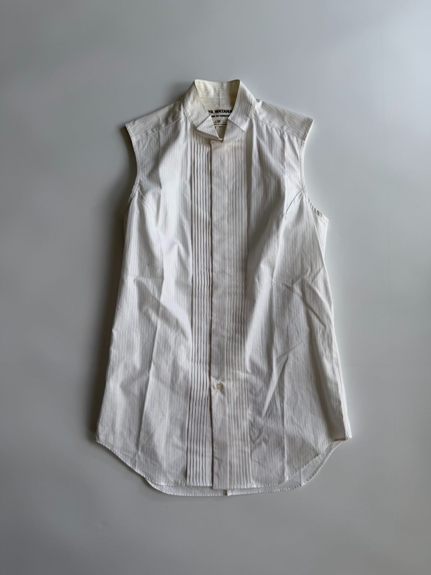 Junya Watanabe CDG Sleeveless Shirt — detail