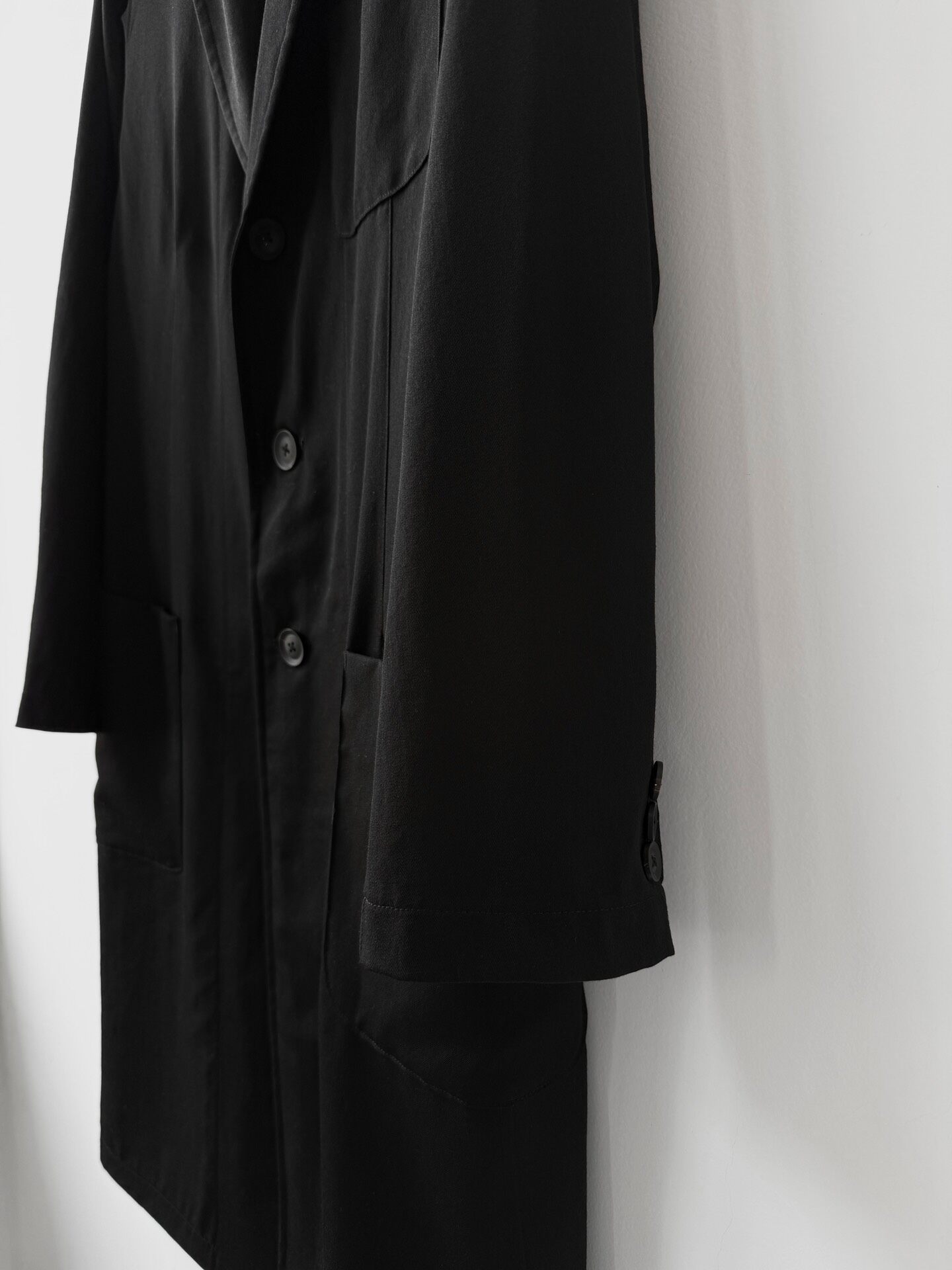 Yohji Yamamoto 21AW Costume D'Homme Coat — detail