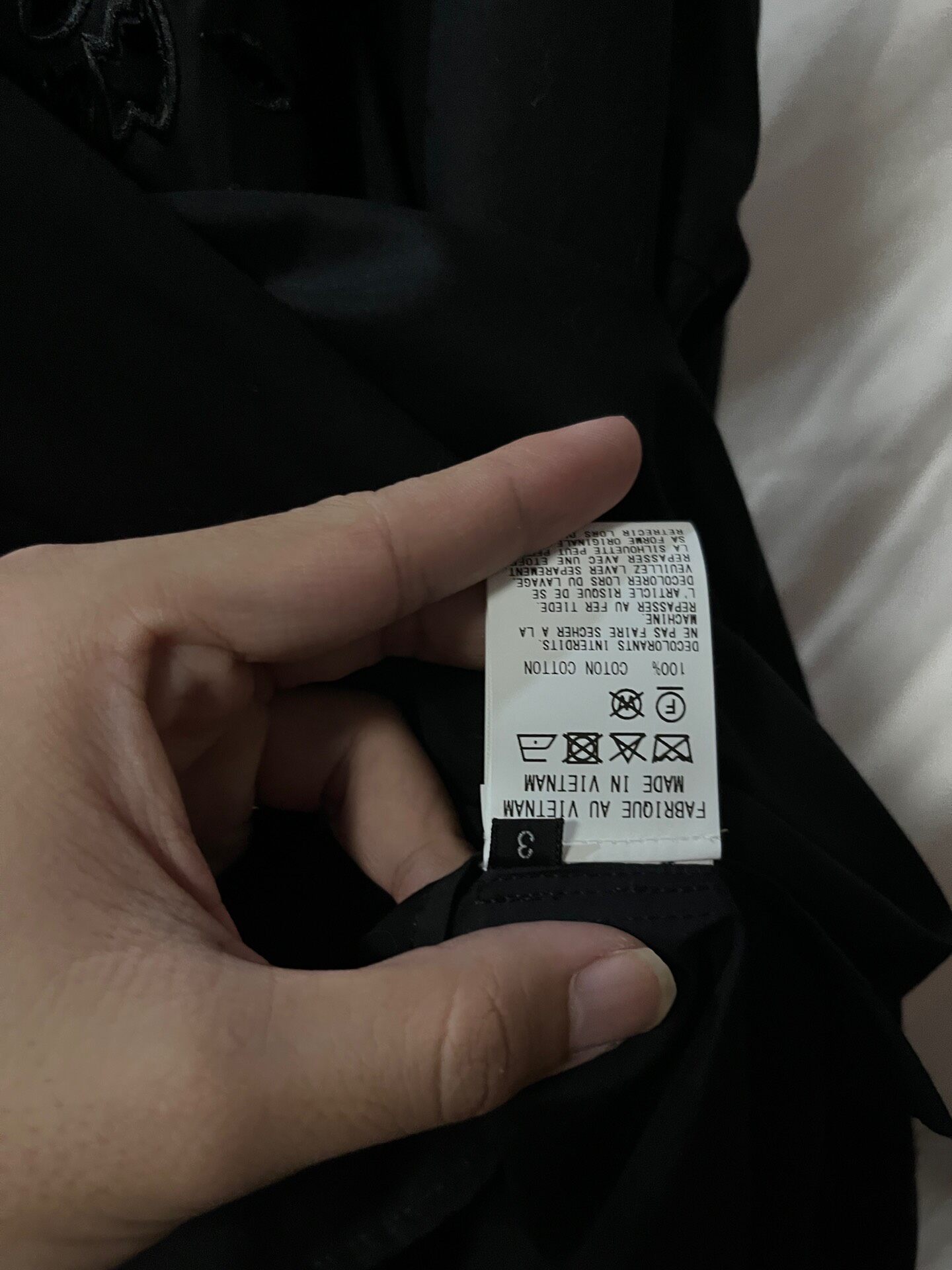 Yohji Yamamoto Groundy Floral Shirt — detail
