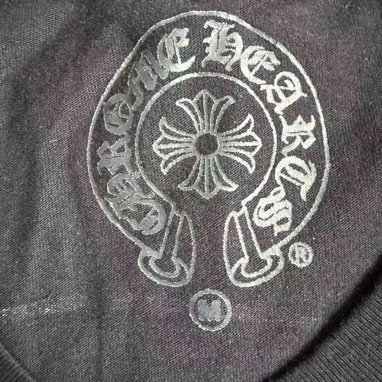 Chrome Hearts x Rolling Stones Black Long Sleeve Shirt — detail