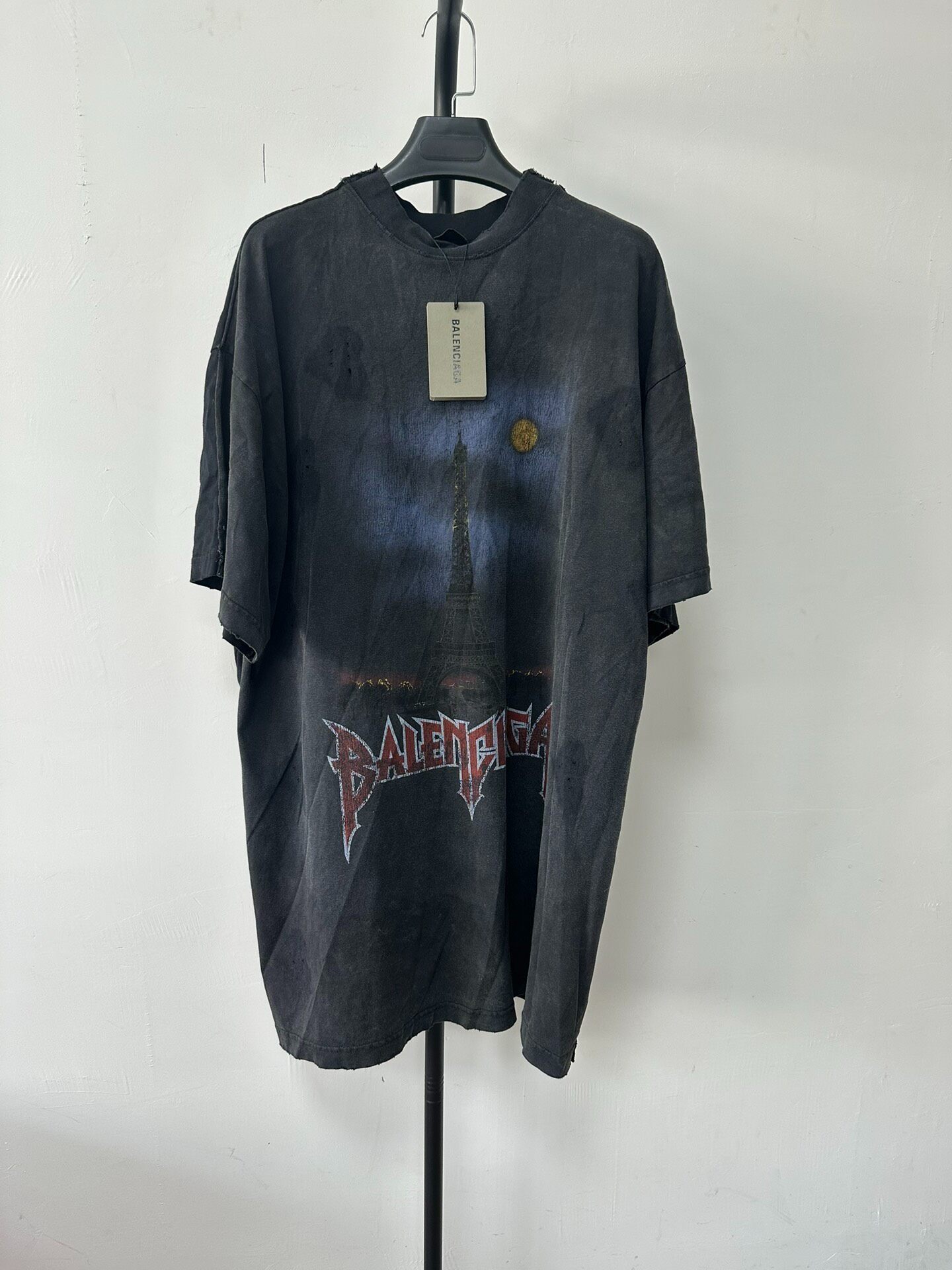 Balenciaga Black Oversized T-Shirt