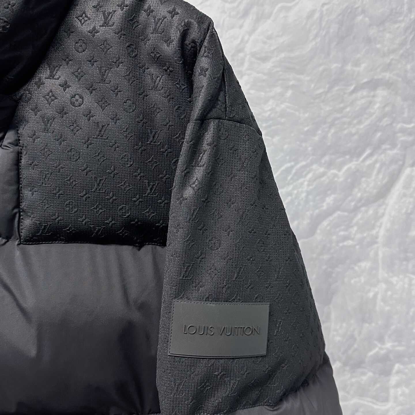 Louis Vuitton SS24 Hooded Puffer Jacket — front
