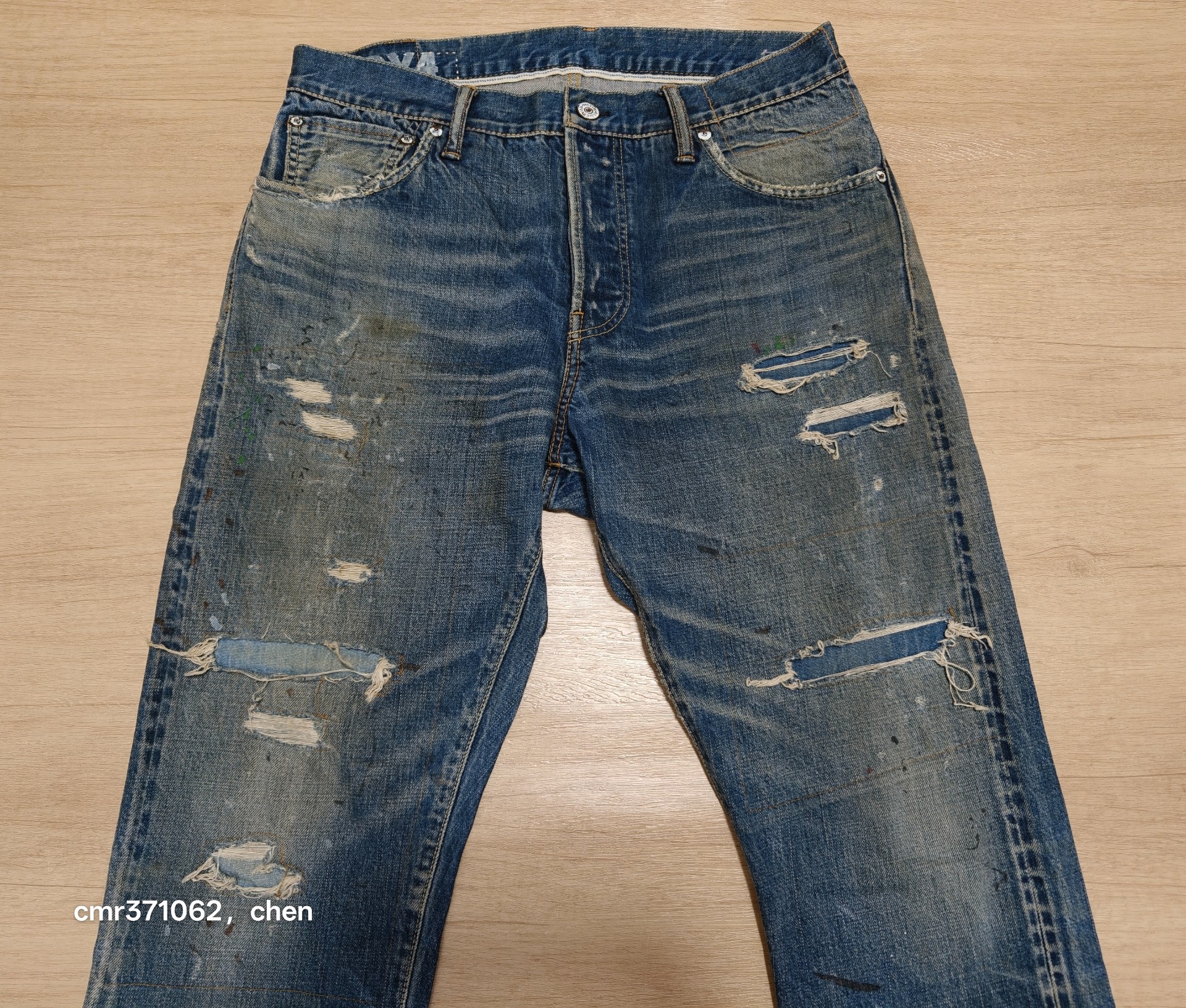 Visvim 18AW Social Sculpture Denim — front