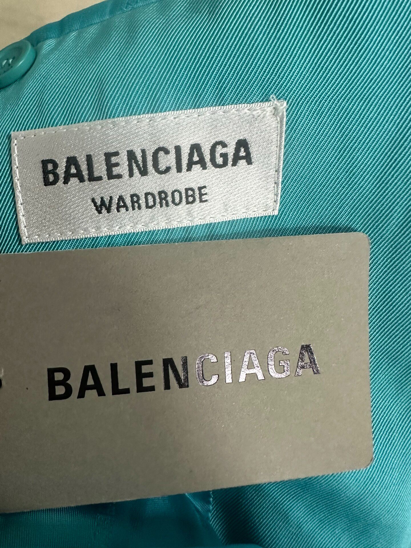 Balenciaga Women’s Single-Breasted Blazer — back