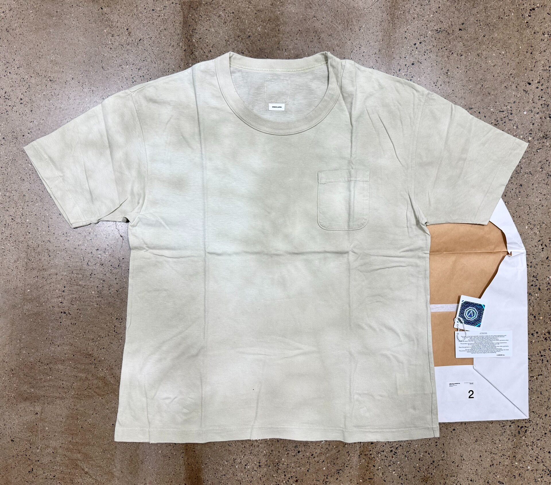 Visvim Jumbo Uneven Dye Short-Sleeve Tee