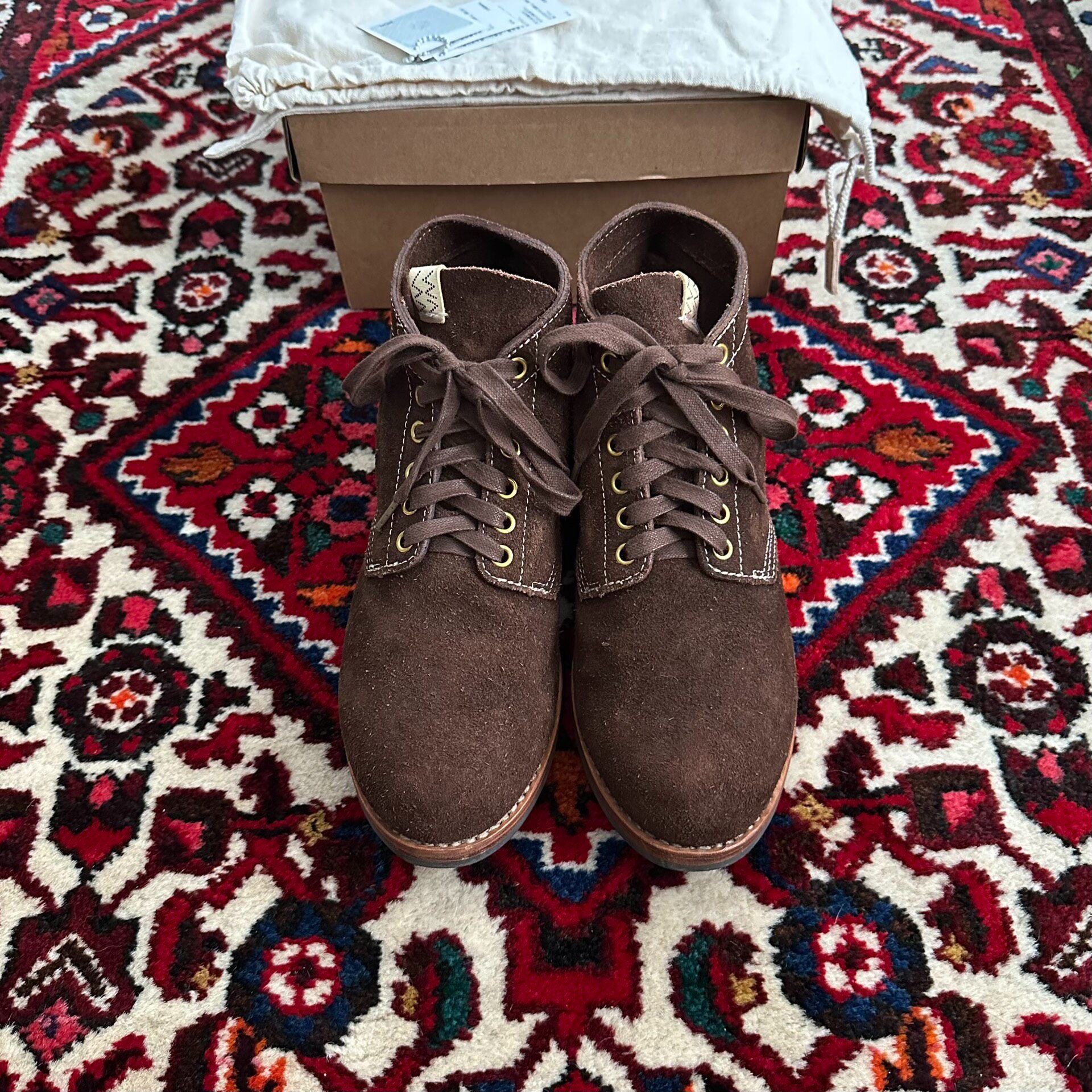 Visvim 18aw Brigadier Suede Boots