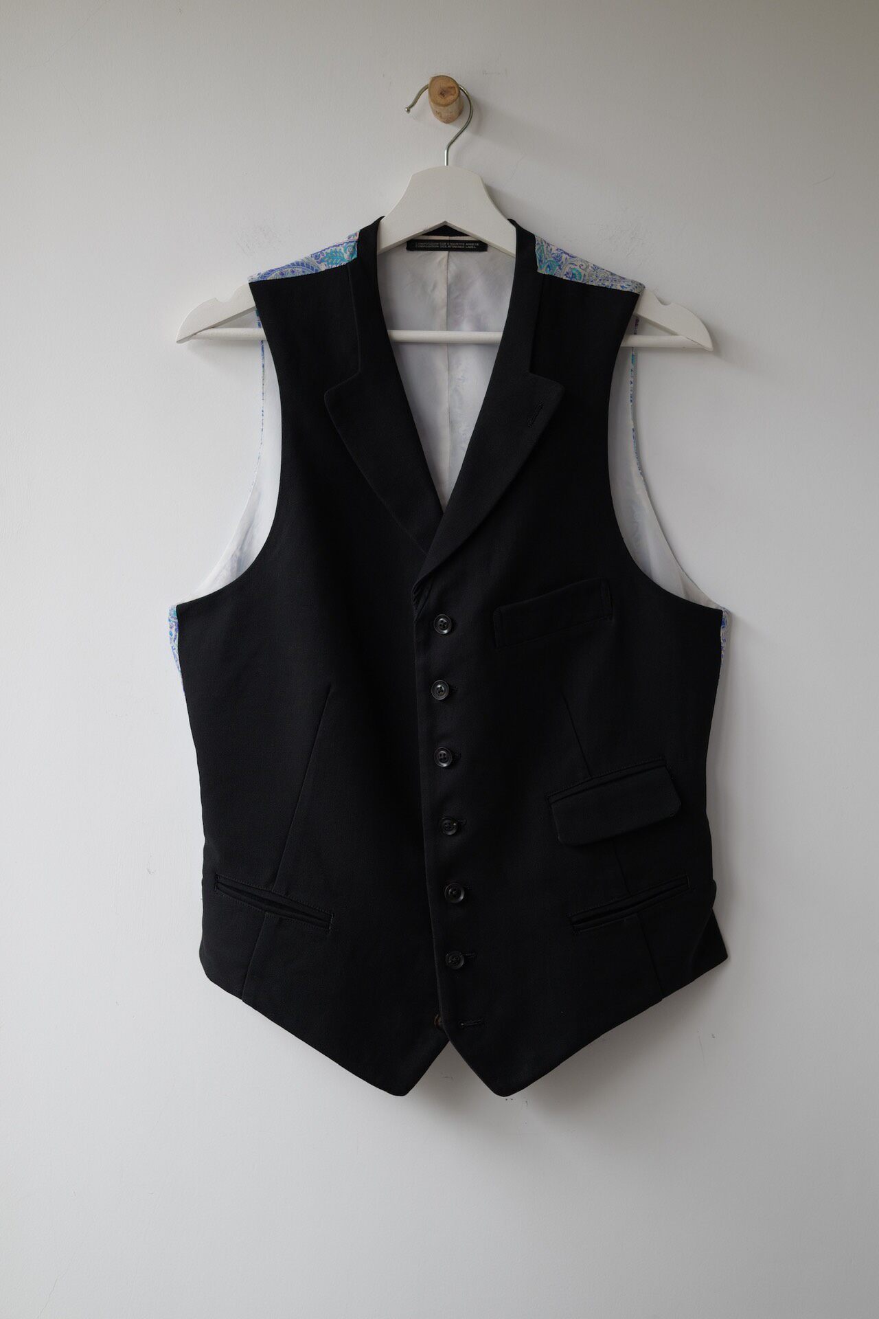 Yohji Yamamoto 11AW Tailored Vest