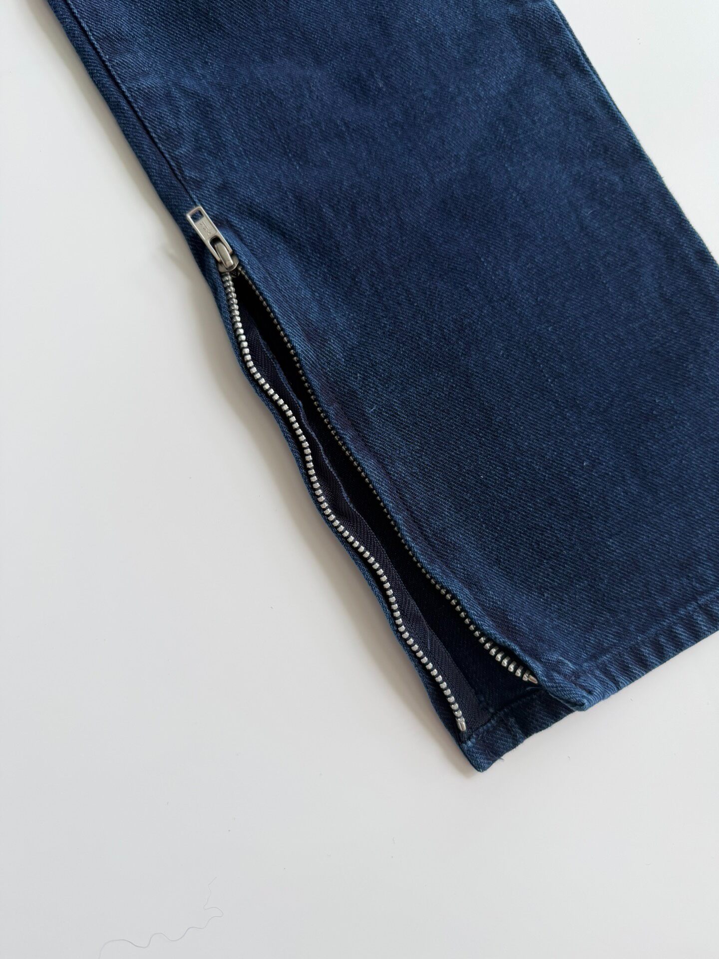 Y's for men Yohji Yamamoto Zip Denim Jeans — back