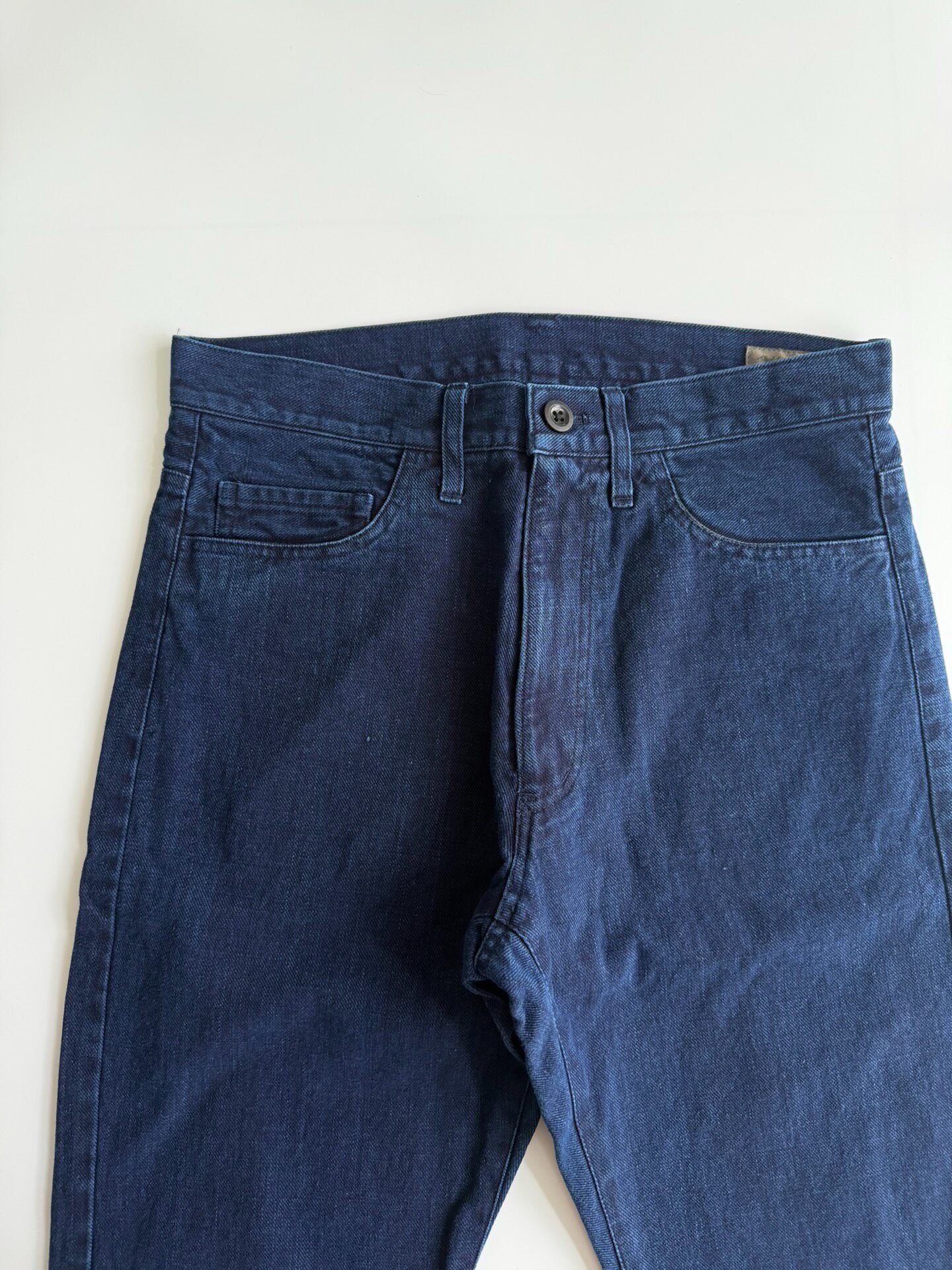 Y's for men Yohji Yamamoto Zip Denim Jeans — detail