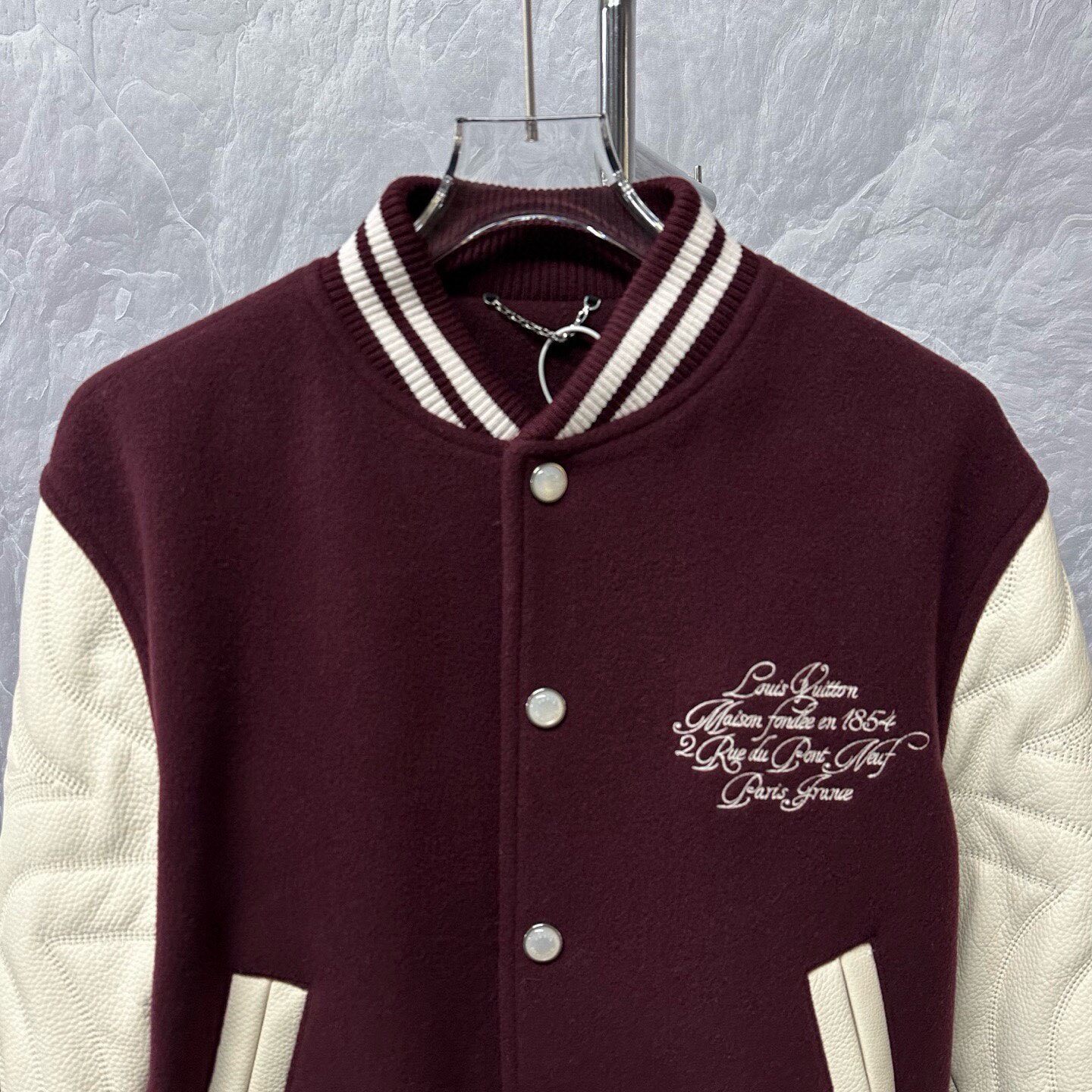 Louis Vuitton SS25 Varsity Jacket — front