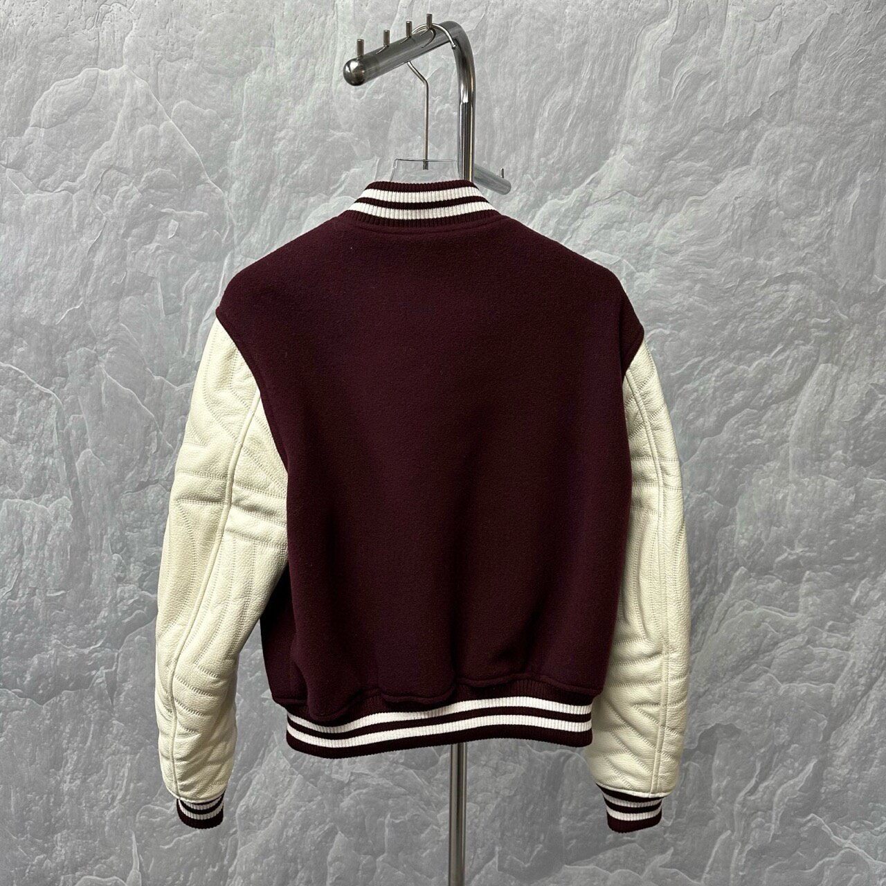 Louis Vuitton SS25 Varsity Jacket — detail