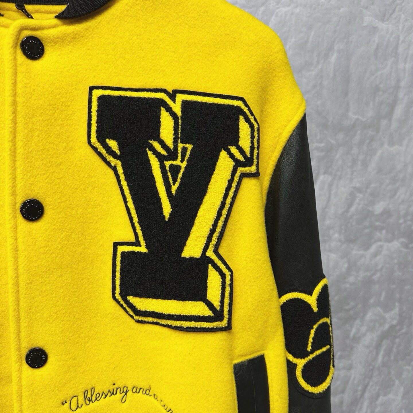 Louis Vuitton Descending Tiger Varsity Jacket — detail