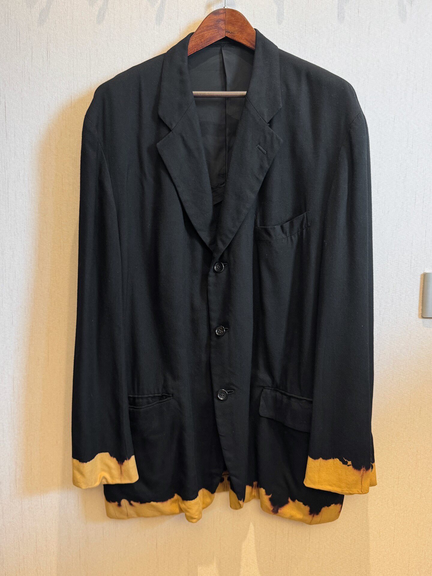 Comme Des Garcons 93AW De-colored Blazer