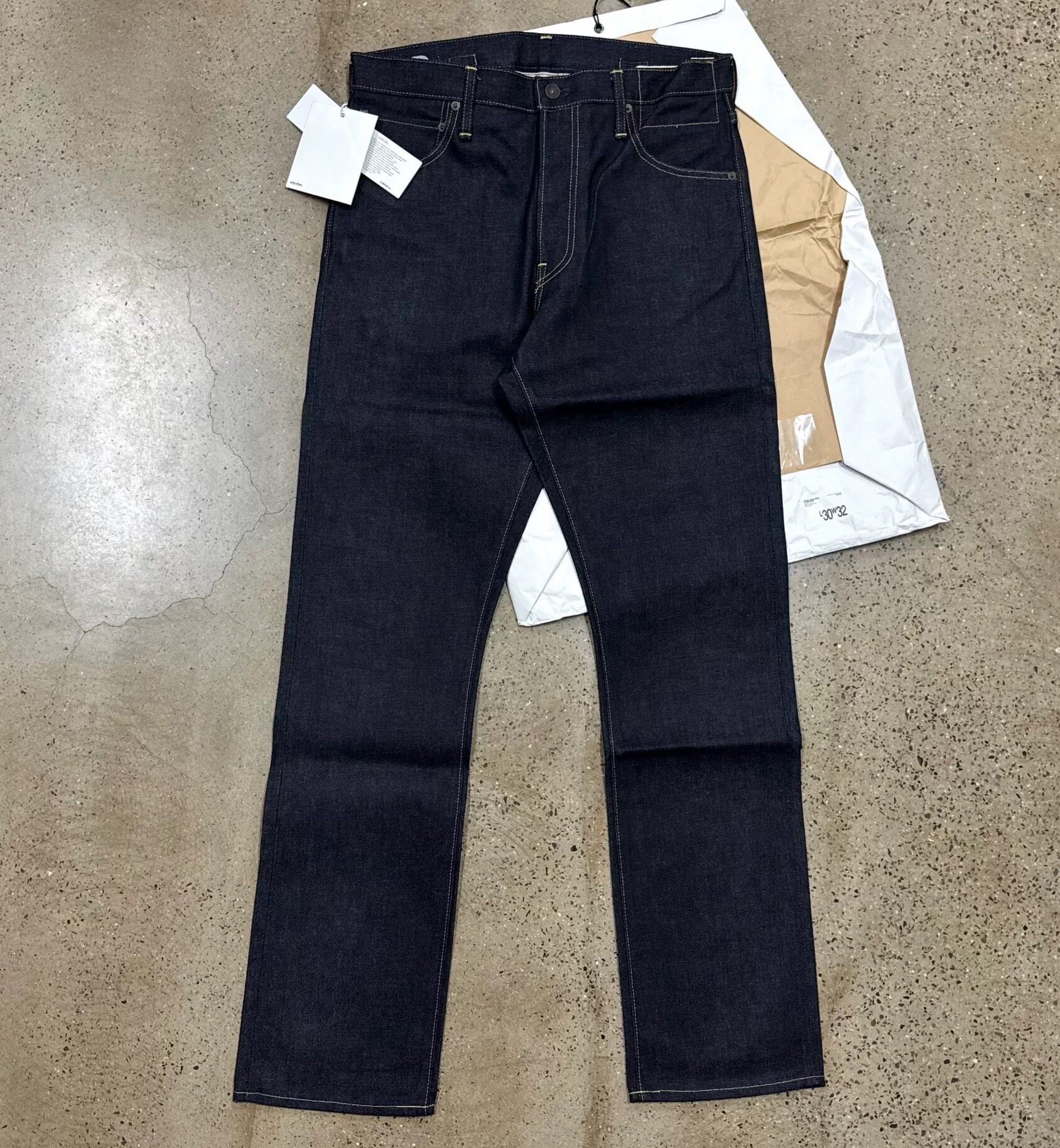 Visvim 20AW Social Sculpture 1 Red Edge Jeans