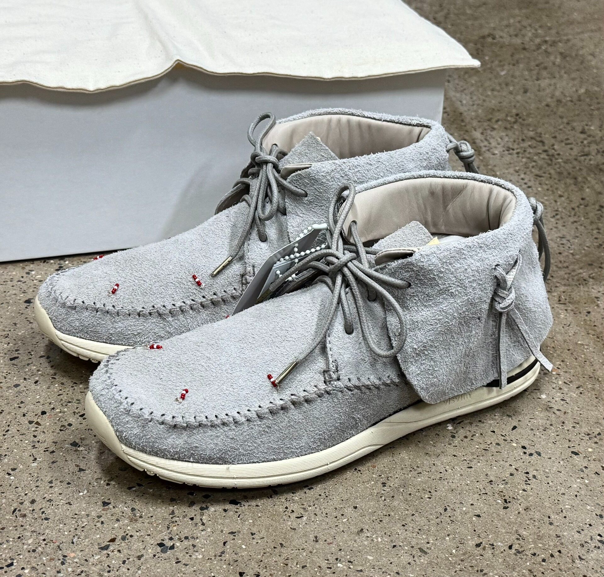 Visvim 23SS FBT Lhamo Suede Sneakers