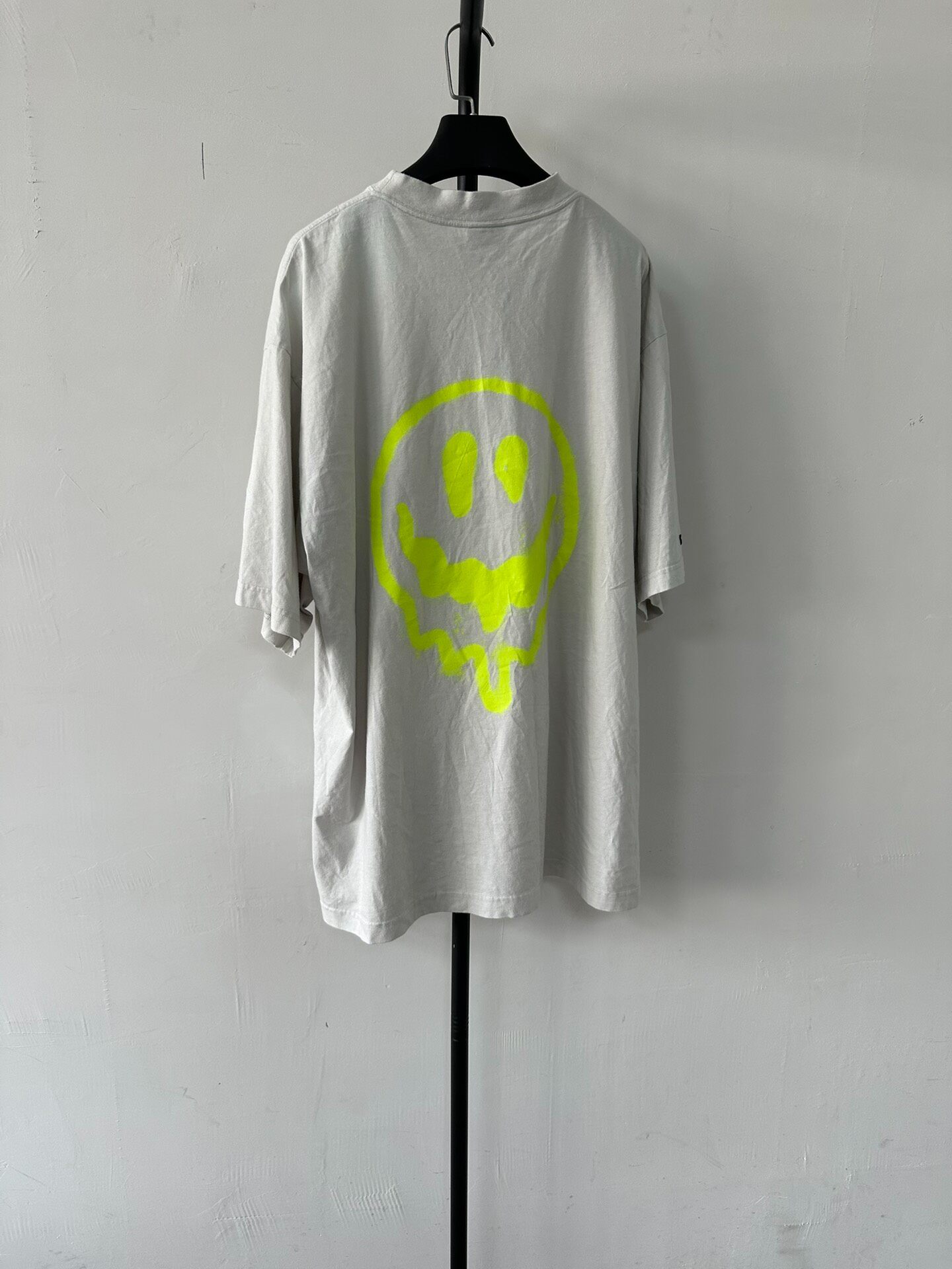 Balenciaga Men's Alien Print T-Shirt — front