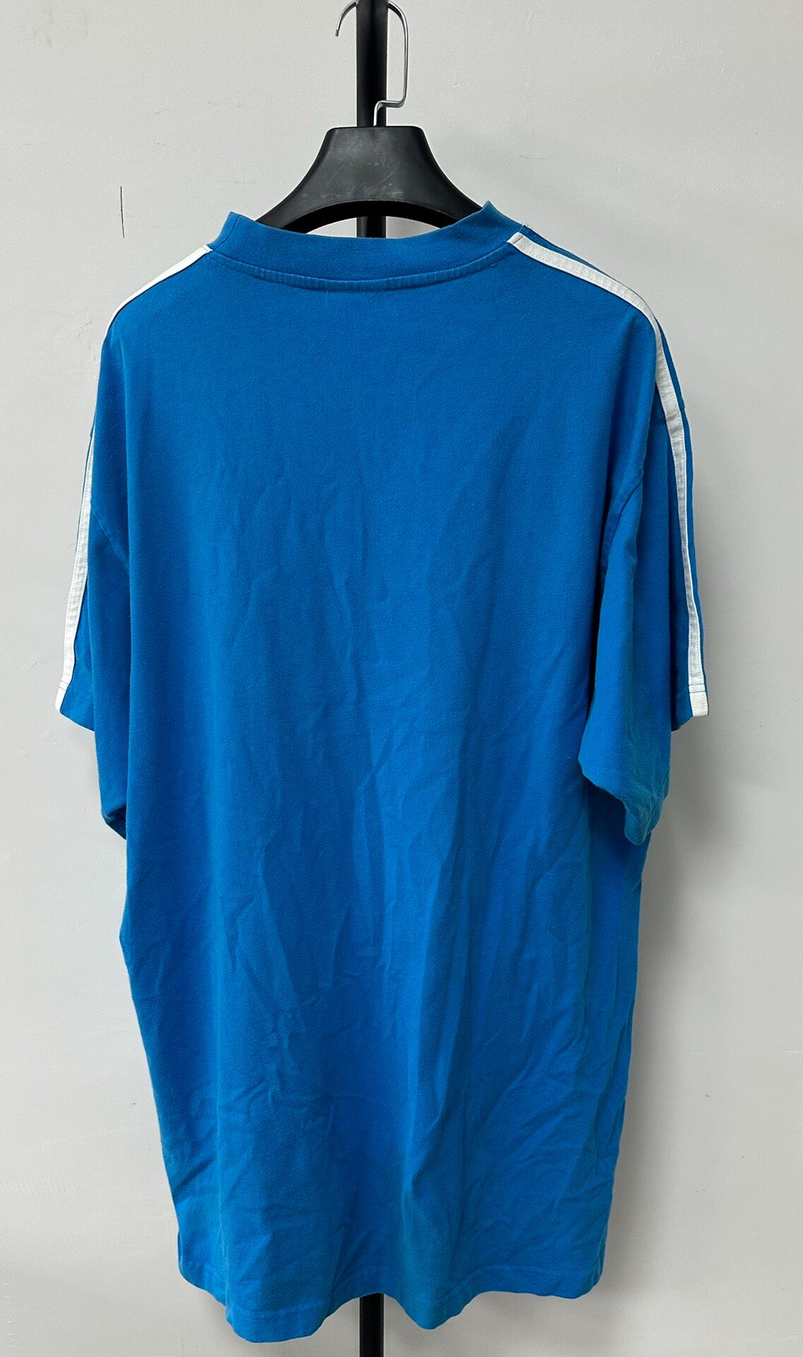 Balenciaga x Adidas Blue T-Shirt — front
