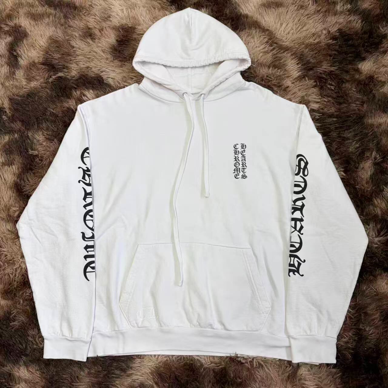 Chrome Hearts Gothic Text Hoodie