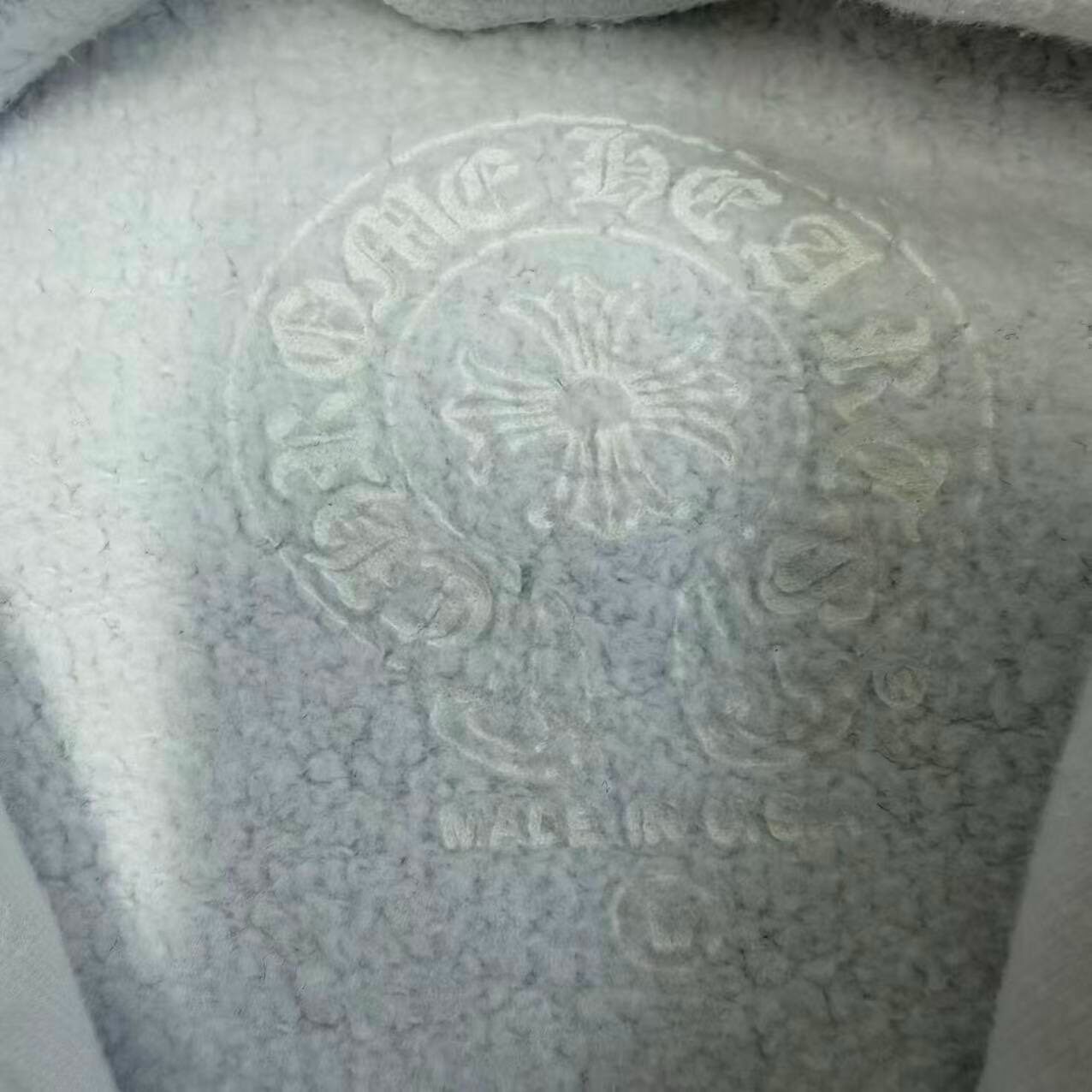 Chrome Hearts Gothic Text Hoodie — detail