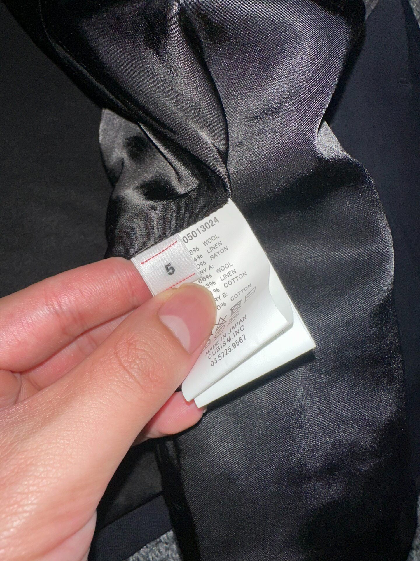 Visvim Falkland Wool-Linen Blazer Size 5 — back