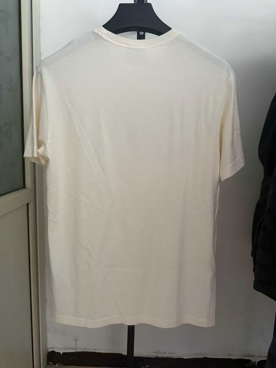 Dior Cream White Short Sleeve T-Shirt — front