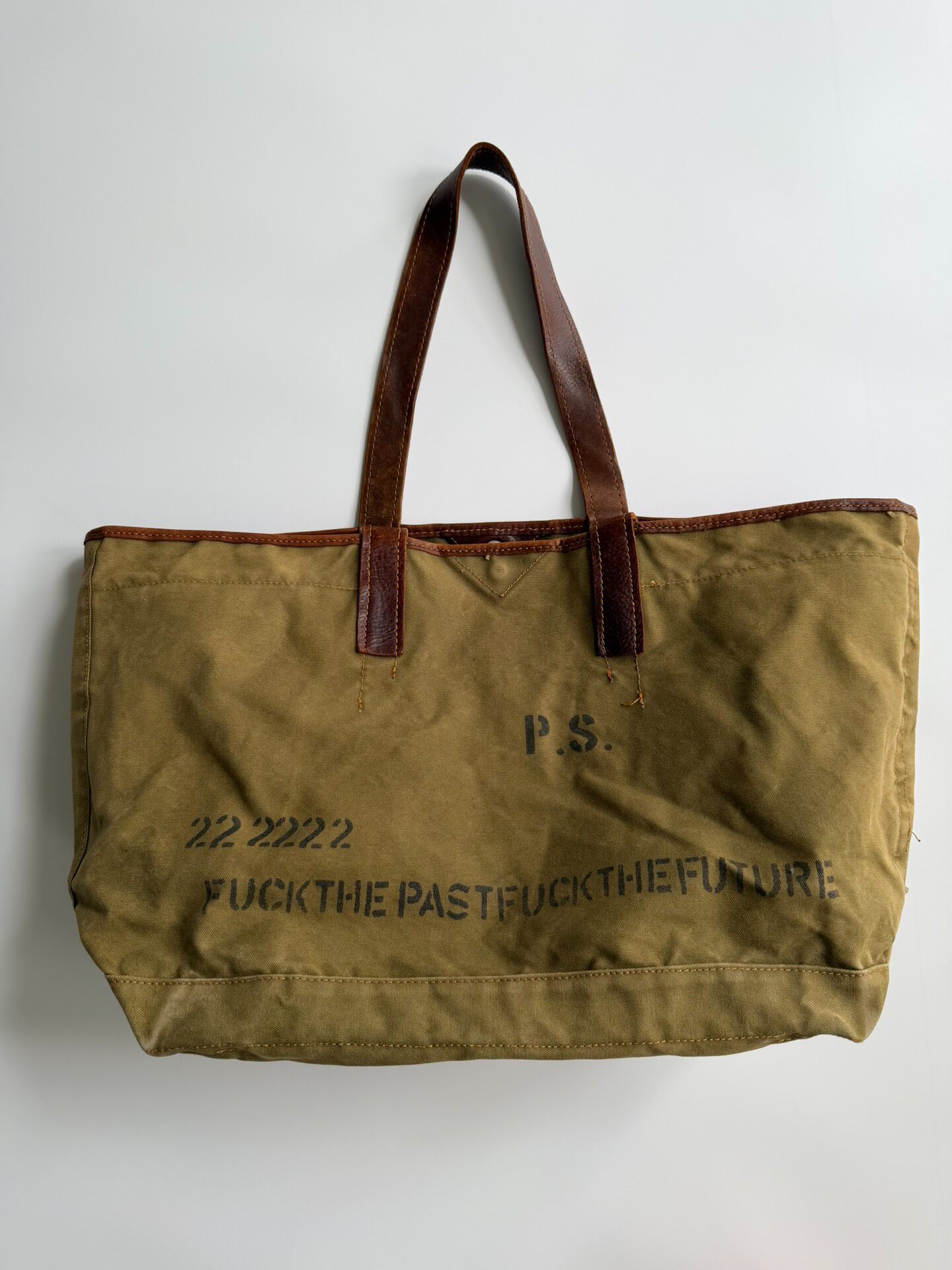 Undercover 12ss Military Tote Bag