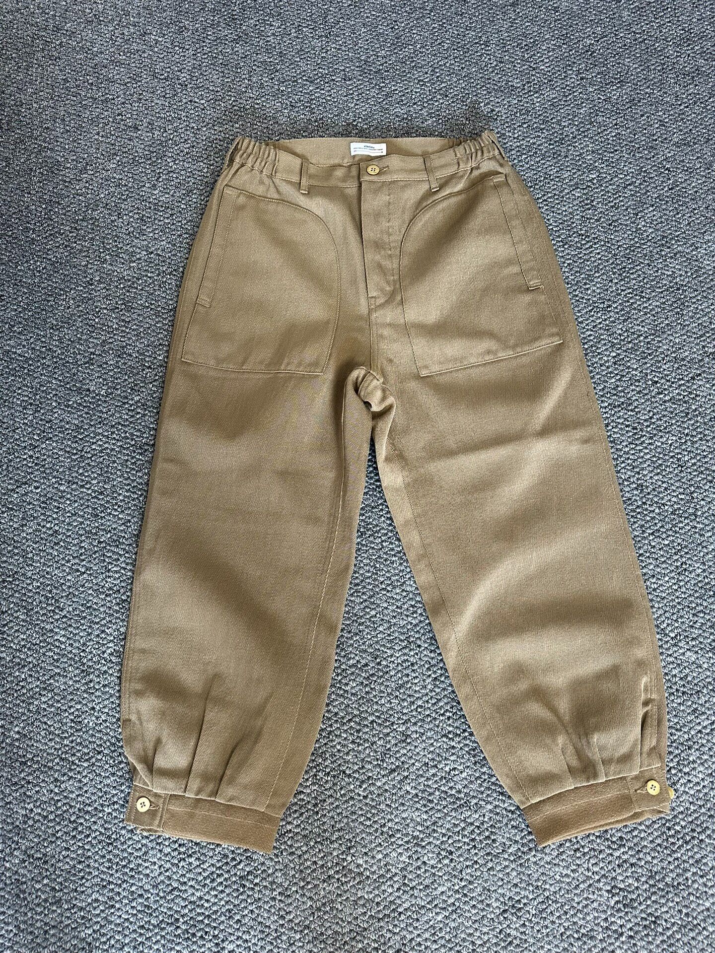 Visvim Wool-Linen Cropped Trousers