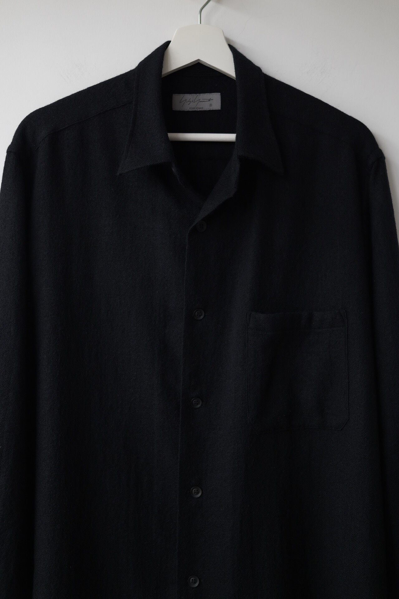 Yohji Yamamoto Pour Homme 23AW Wool Shirt — front