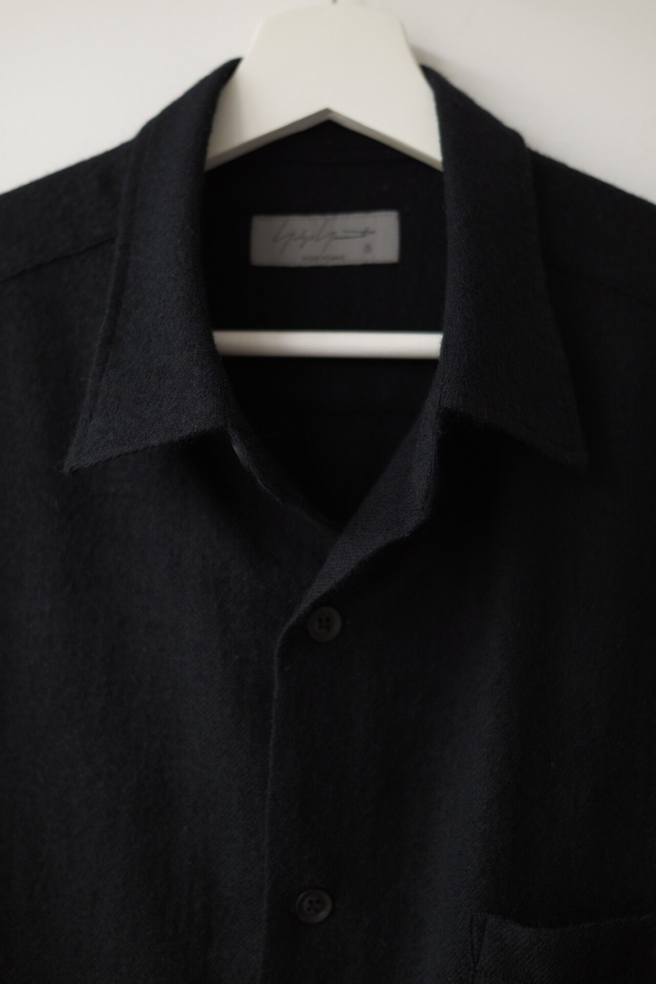 Yohji Yamamoto Pour Homme 23AW Wool Shirt — back