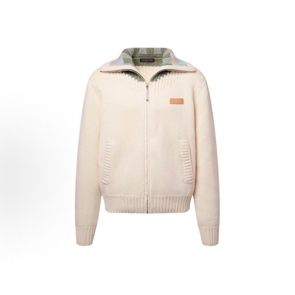 Louis Vuitton SS26 Logo Knit Jacket