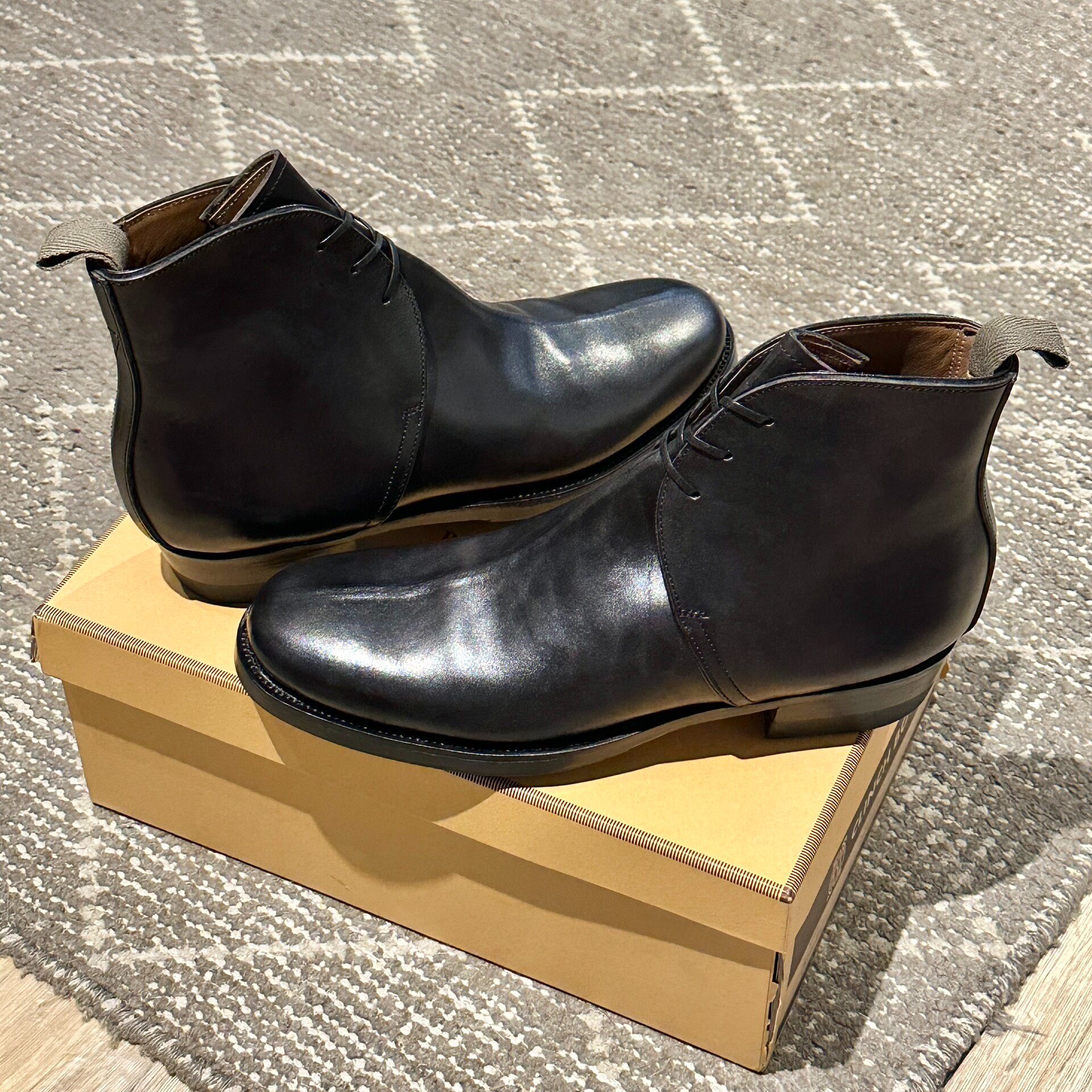 Clinch George Horse Leather Ankle Boots