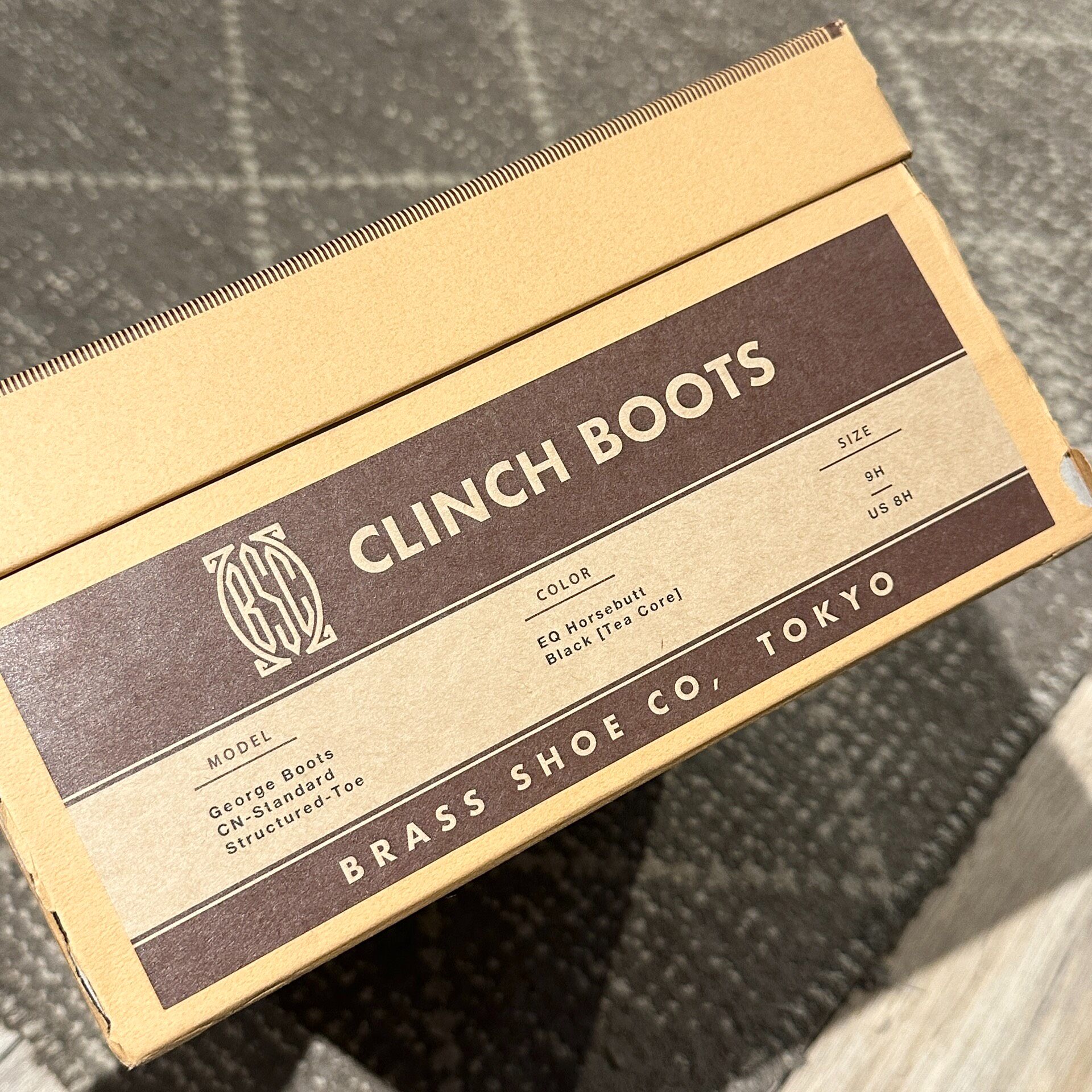Clinch George Horse Leather Ankle Boots — detail