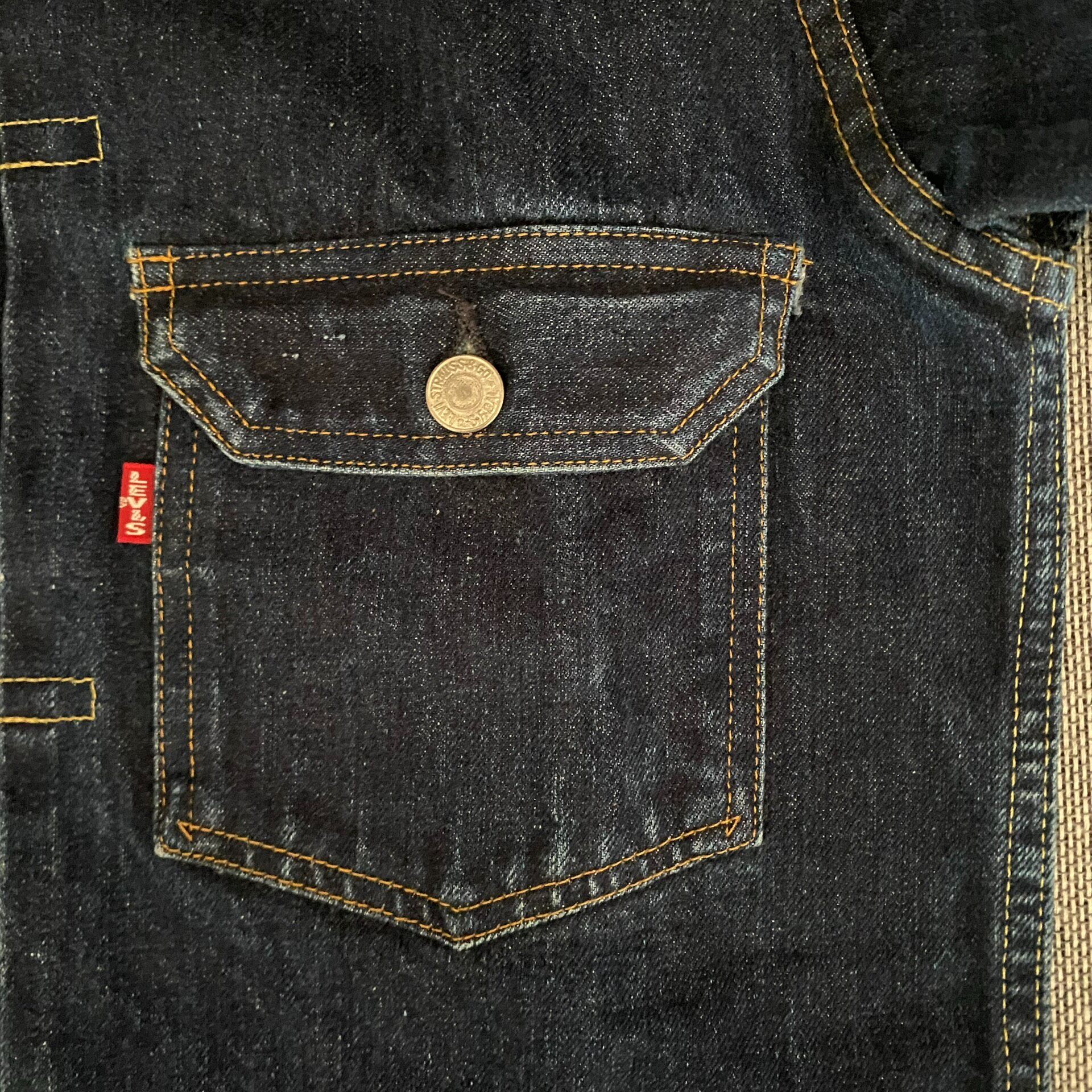 Levi's LVC 506xx Denim Jacket — back