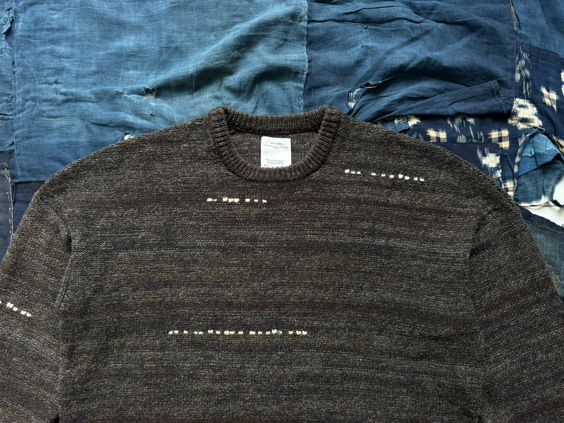 VISVIM 22SS AMPLUS Knit L/S Sweater — back