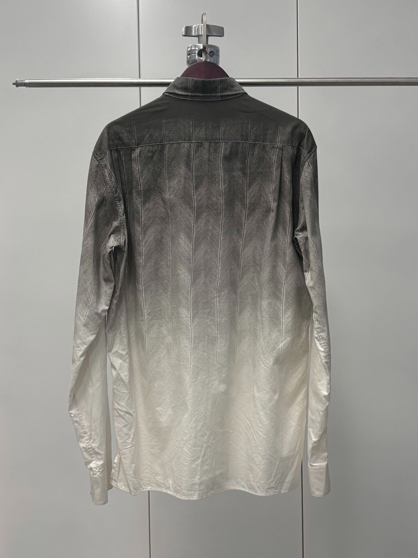 Ann Demeulemeester AW2012 Gradient Shirt — label