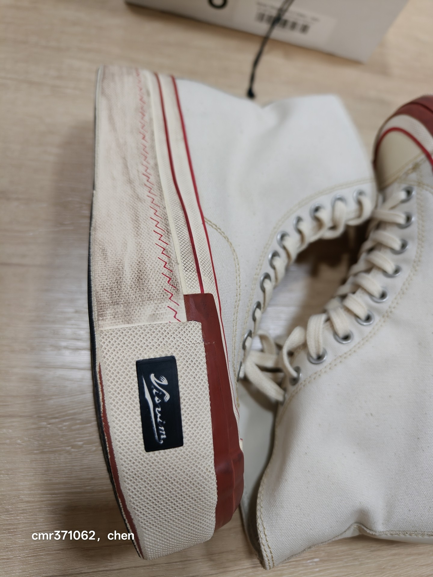 Visvim 21aw Skagway Hi Sneakers — back