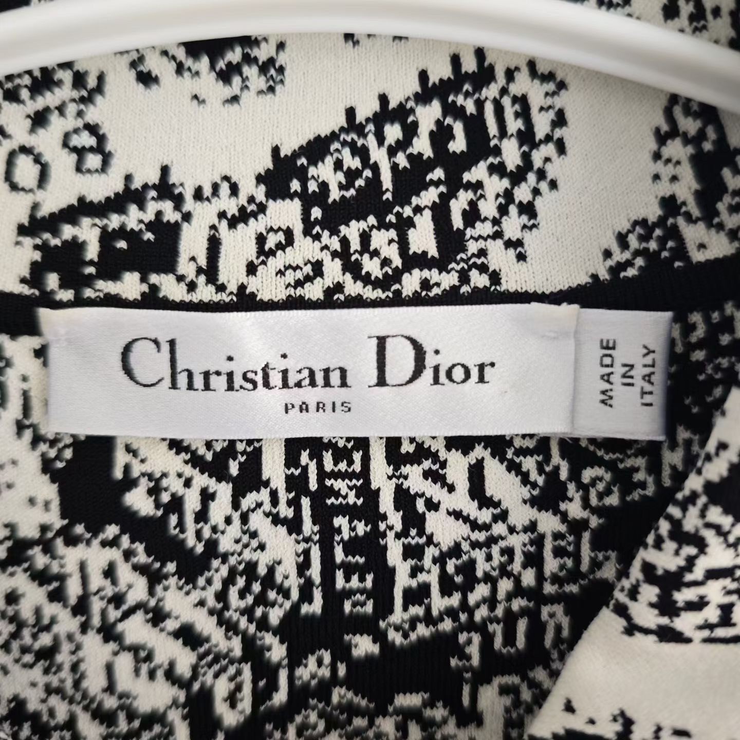 Dior Paris Map Print Women’s Jacket — back