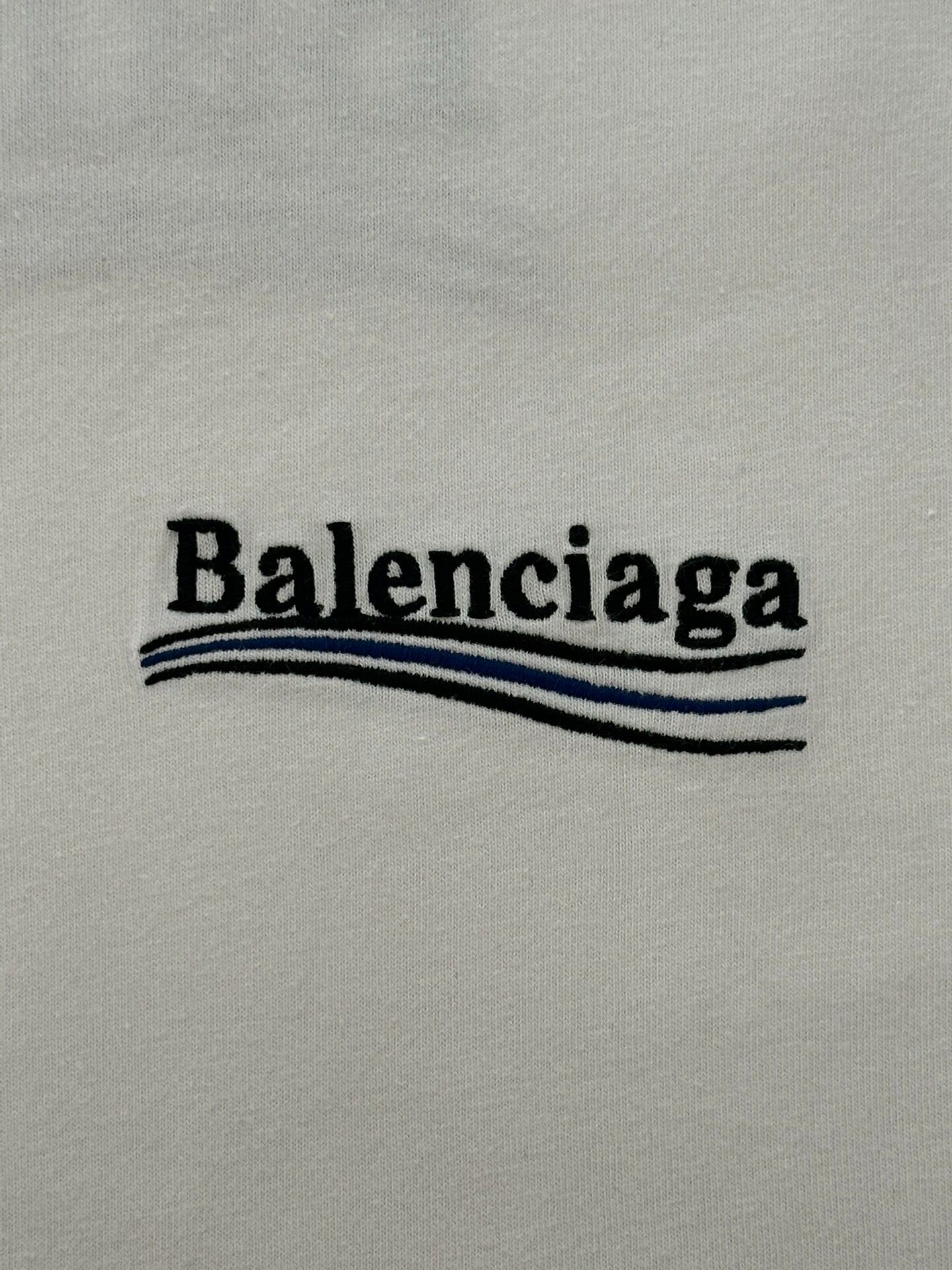Balenciaga Political Campaign T-Shirt — detail