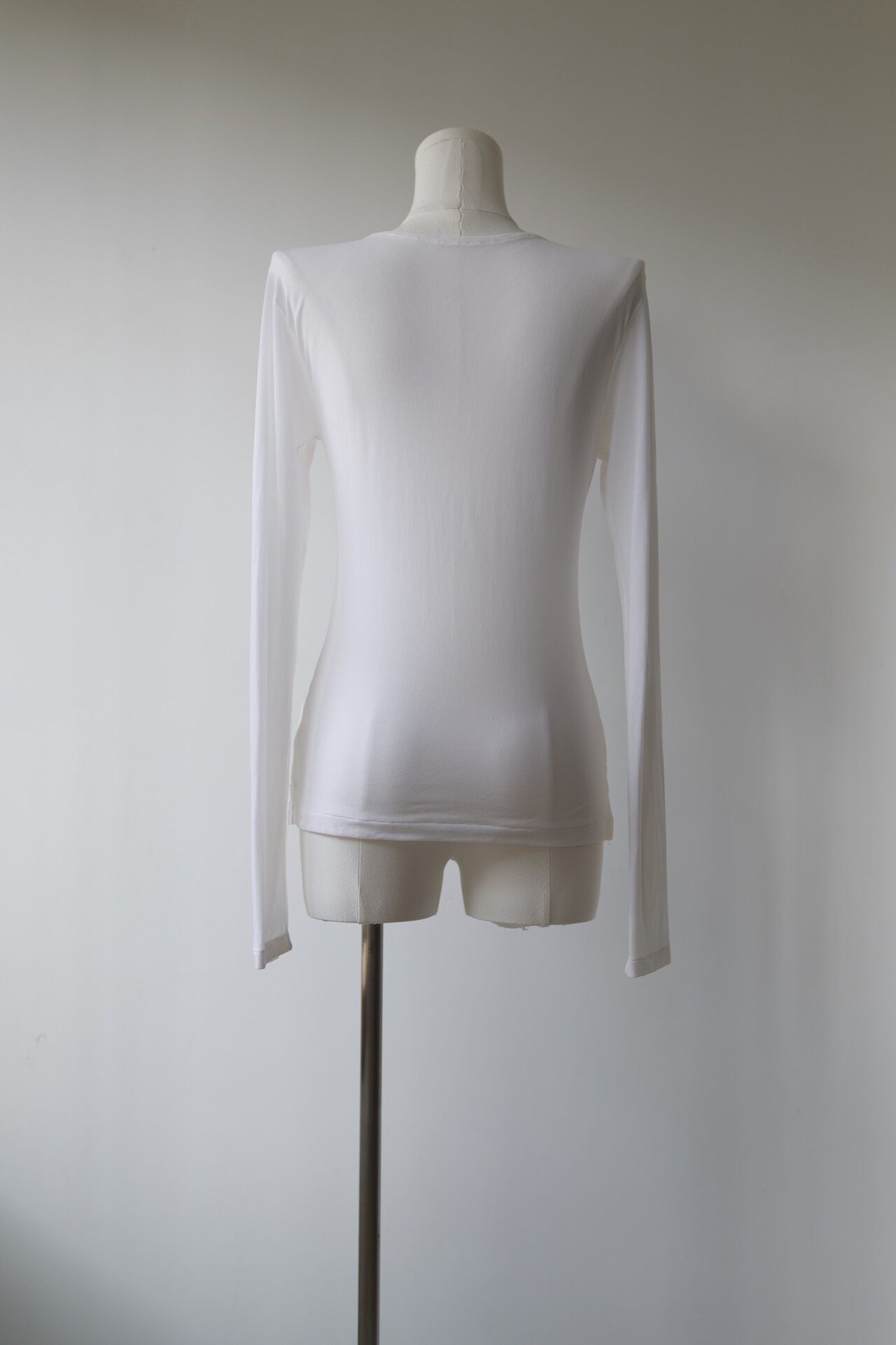 Yohji Yamamoto 09SS Sheer Nylon Top — back