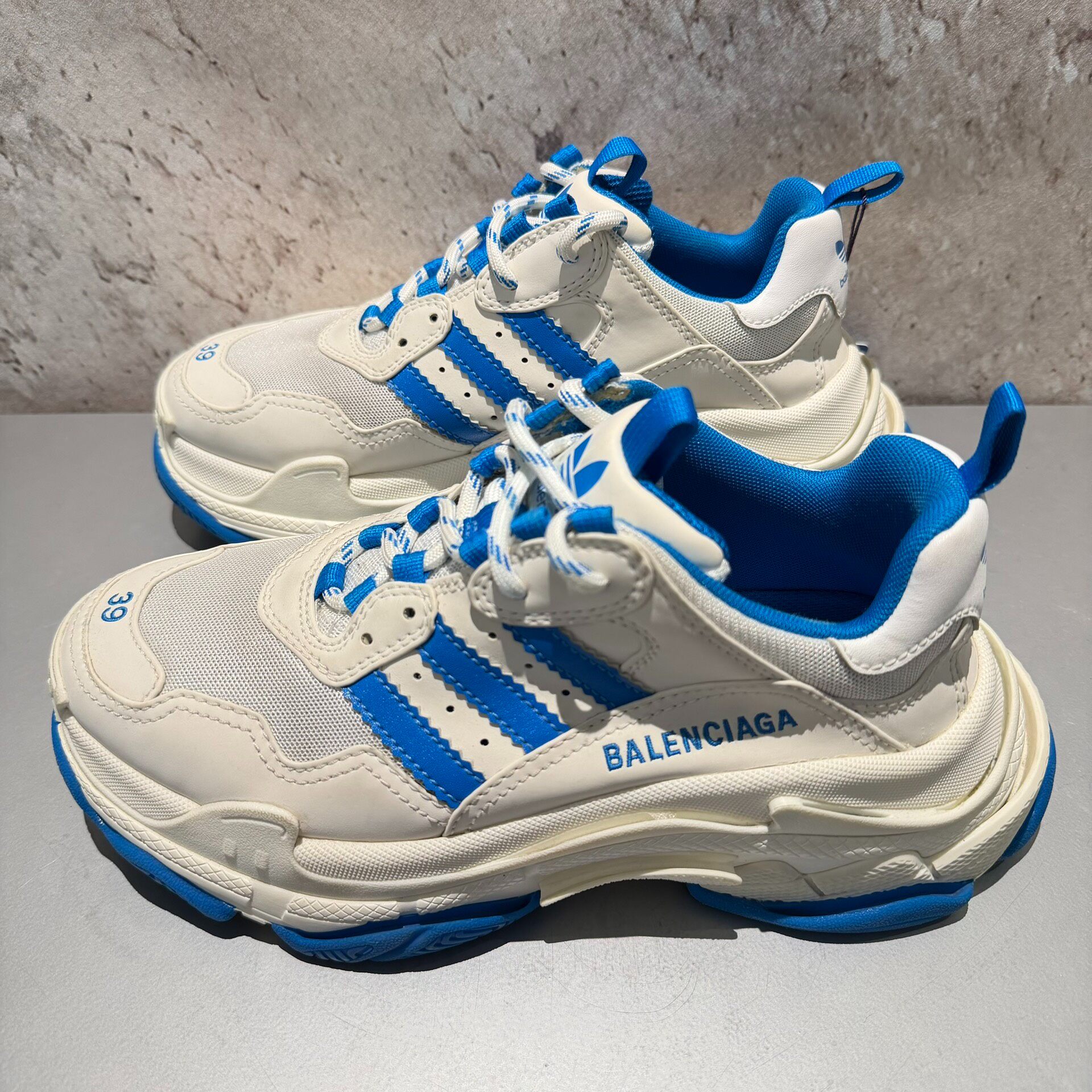Balenciaga x adidas Triple S Sneakers — detail