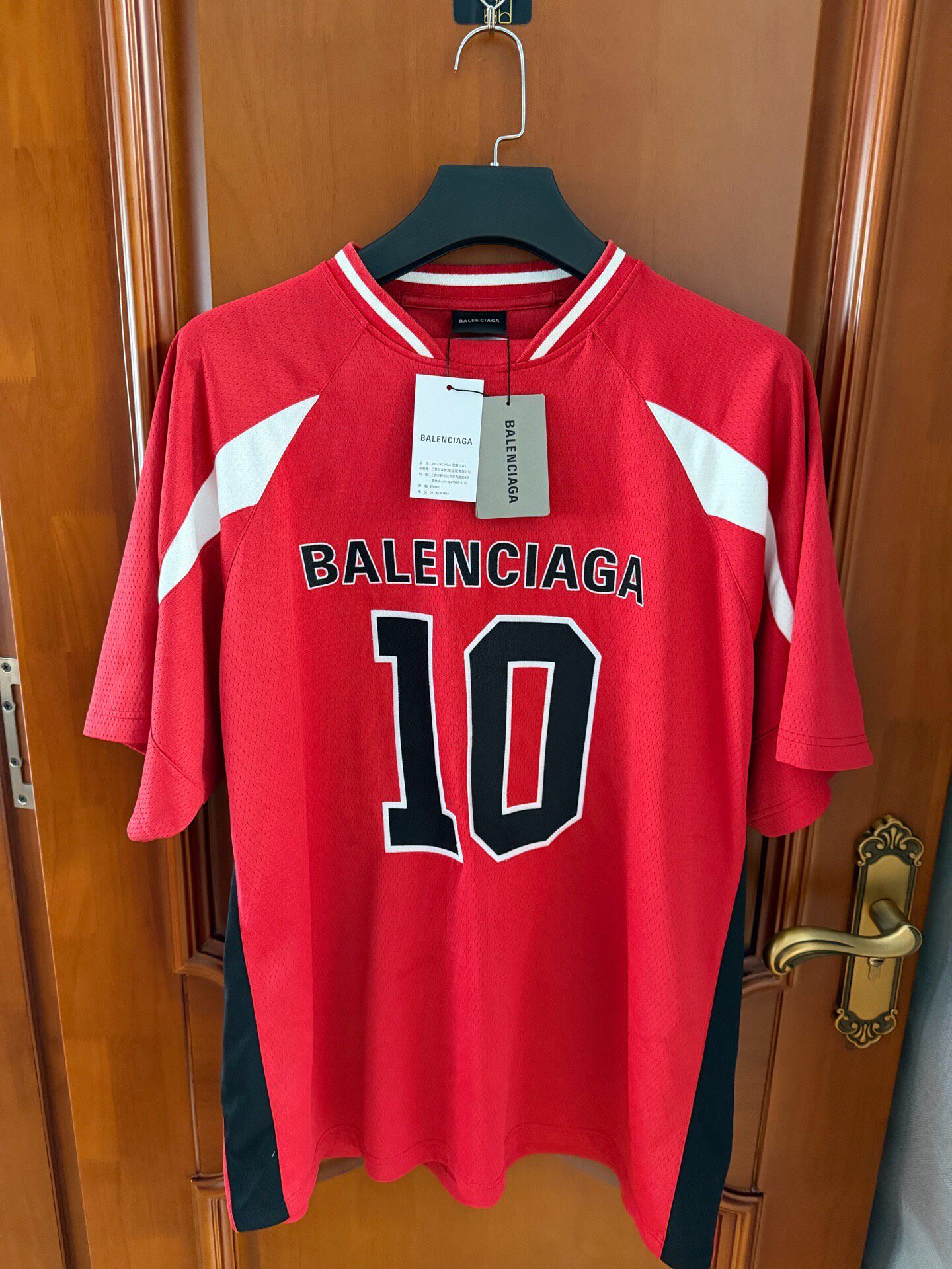 Balenciaga x NBA Mesh Jersey T-Shirt