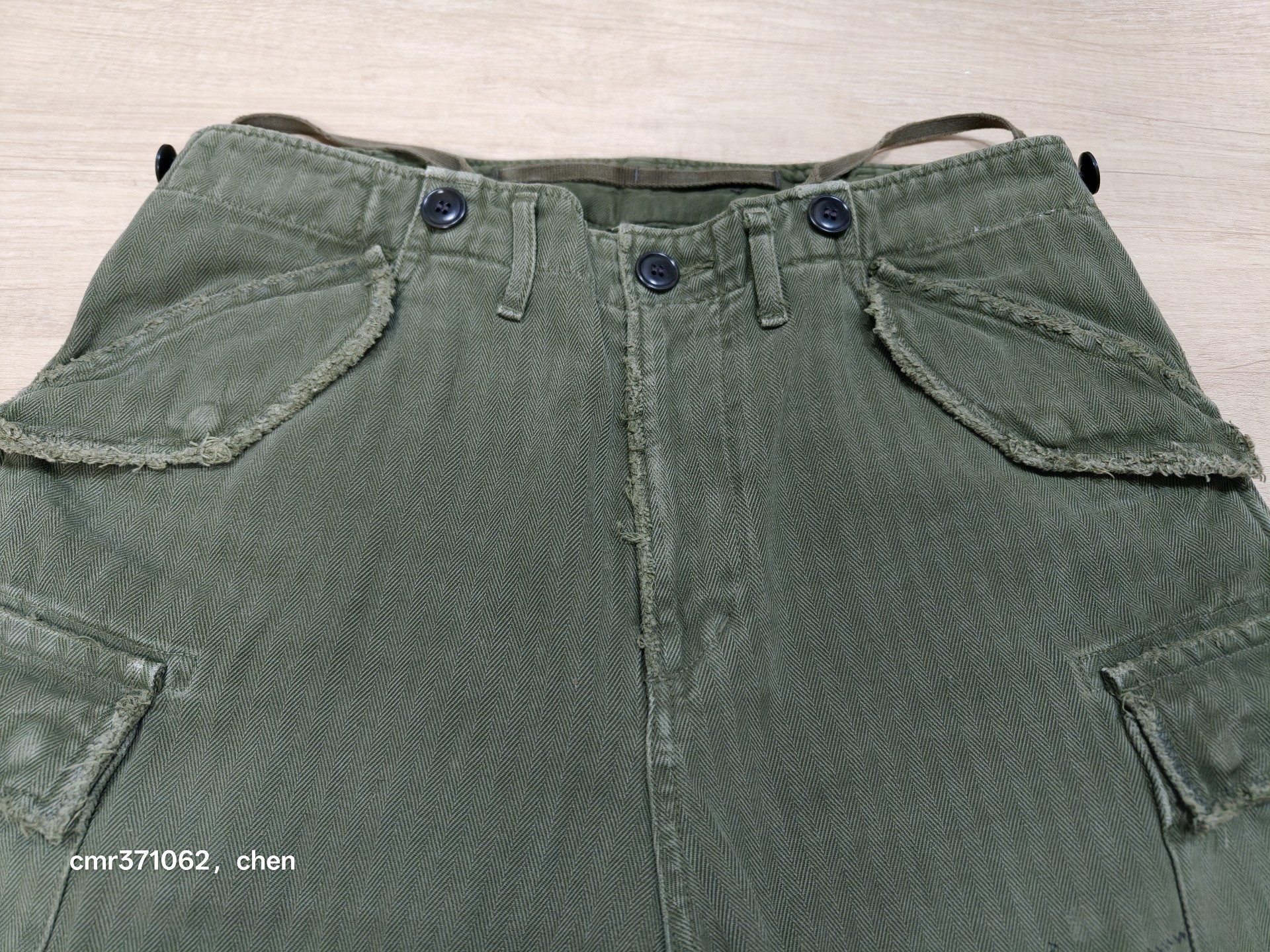 Visvim 20 ICT Jumbo Eiger Shorts — back