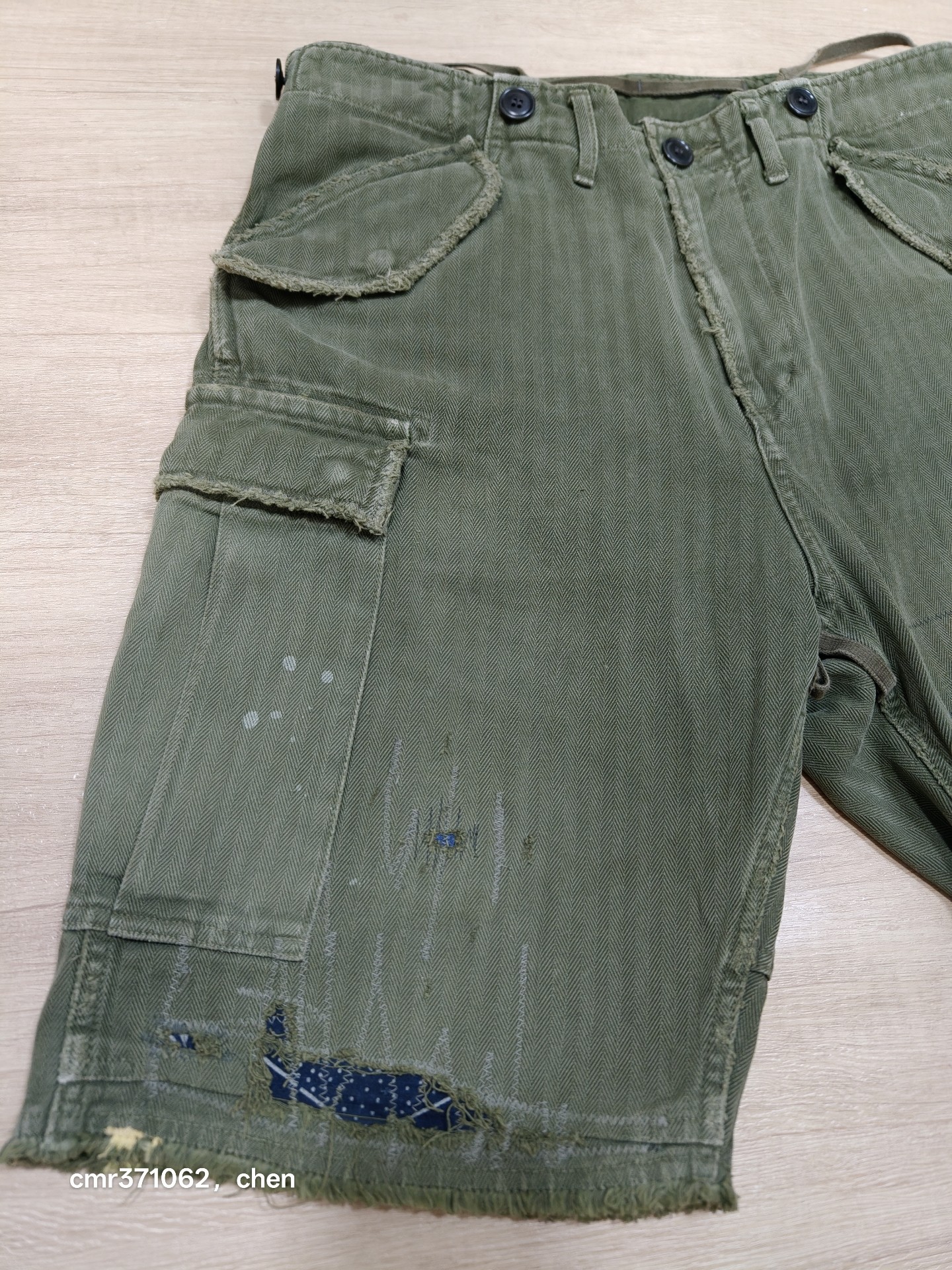 Visvim 20 ICT Jumbo Eiger Shorts — front
