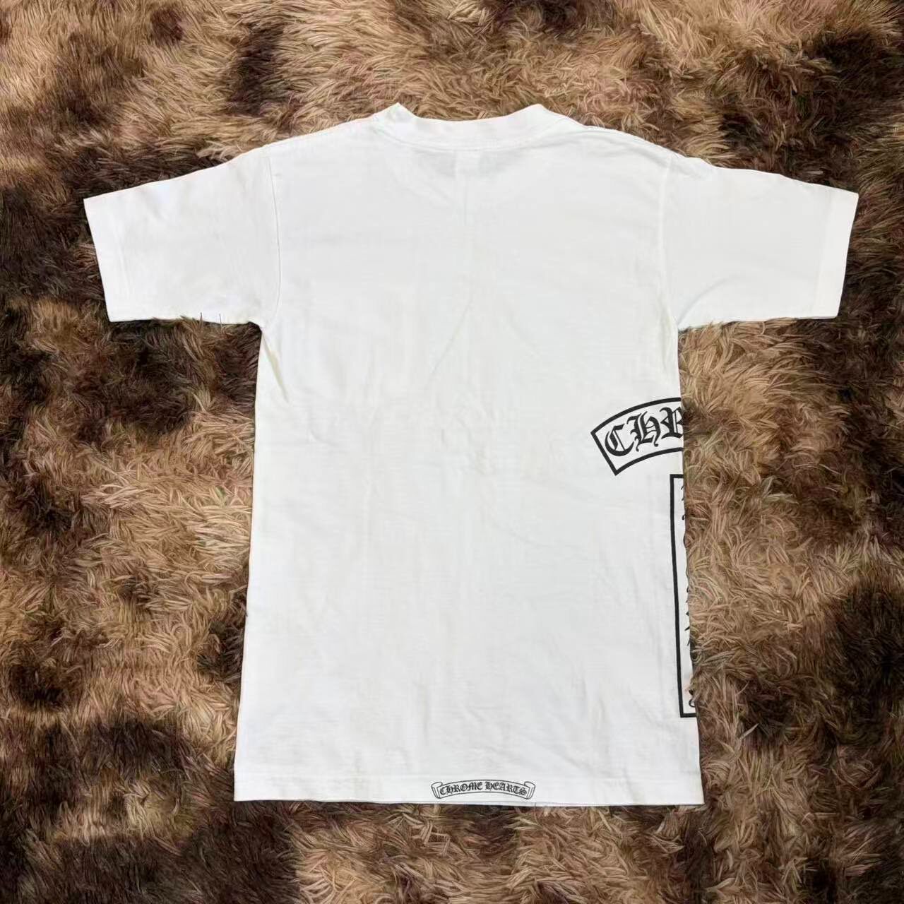 Chrome Hearts White Short Sleeve T-Shirt — front