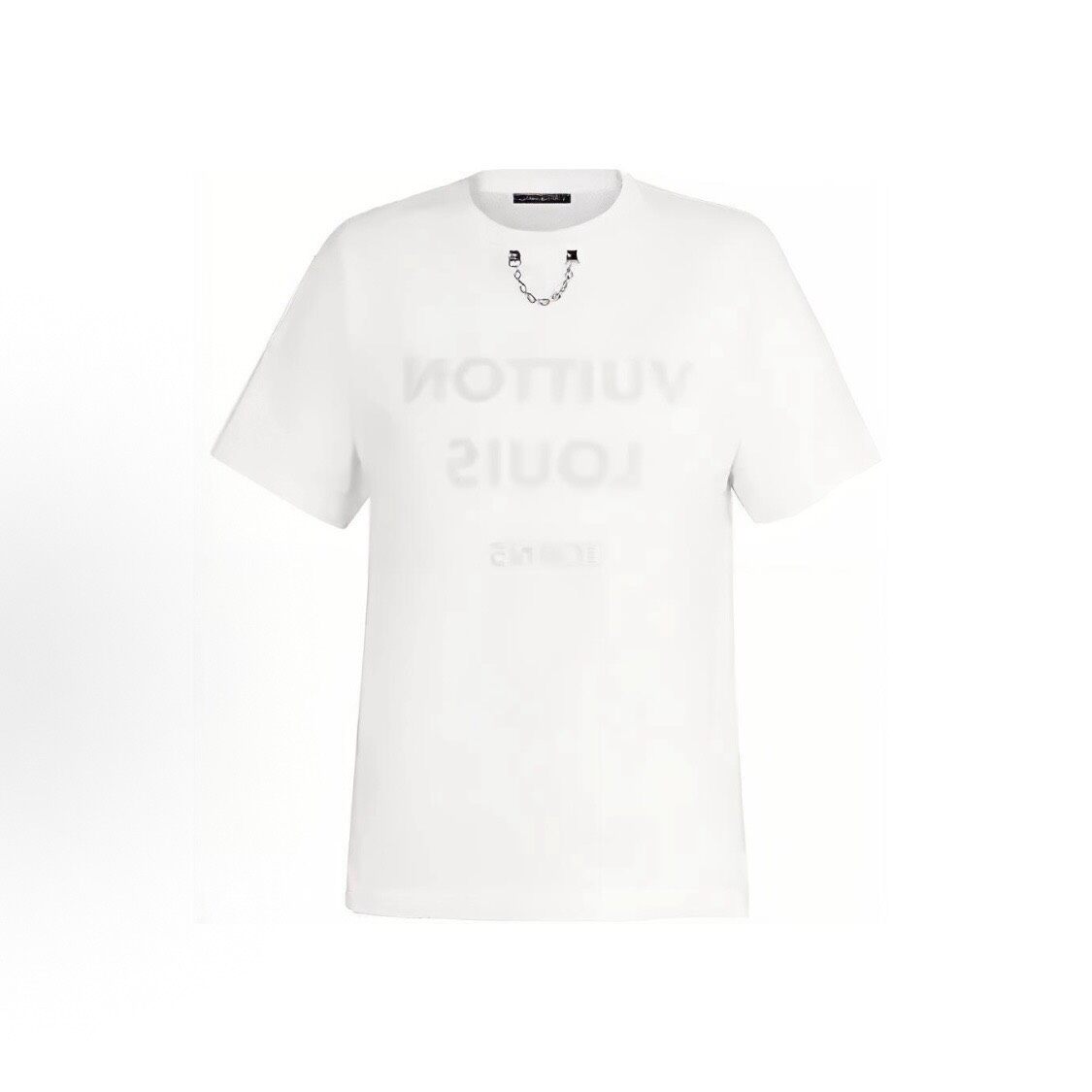 Louis Vuitton Chain Print Short Sleeve T-Shirt