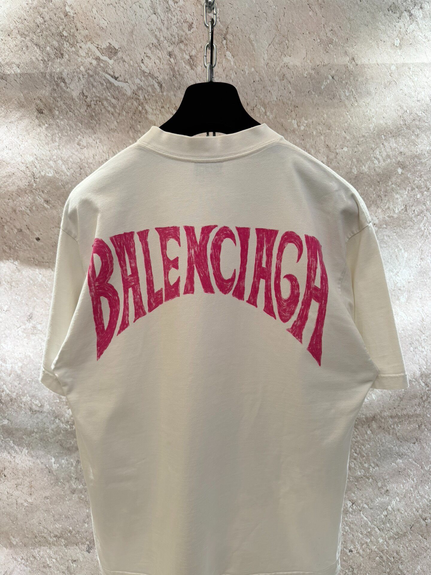 Balenciaga Paris Sunset Eiffel Tower Tee — back