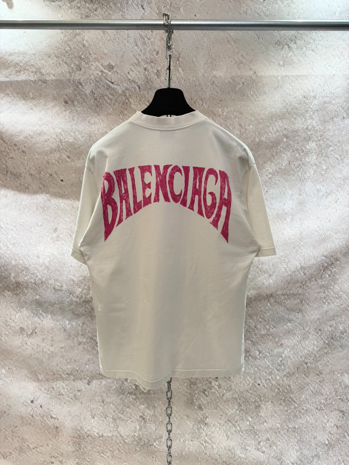 Balenciaga Paris Sunset Eiffel Tower Tee — detail
