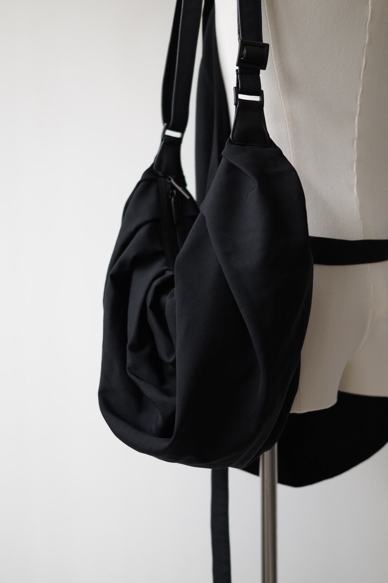 Yohji Yamamoto 23AW Slouchy Backpack — front
