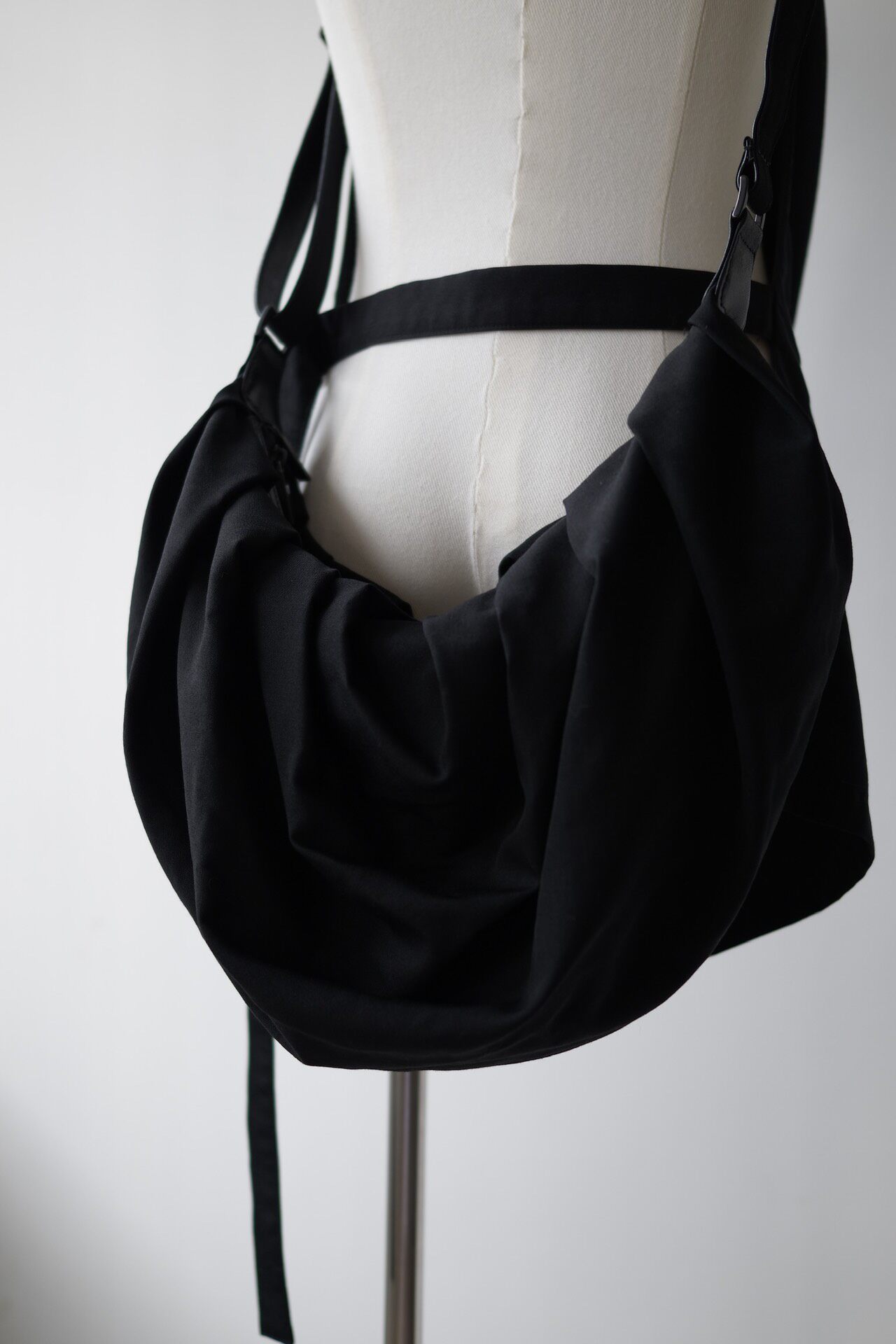 Yohji Yamamoto 23AW Slouchy Backpack — back